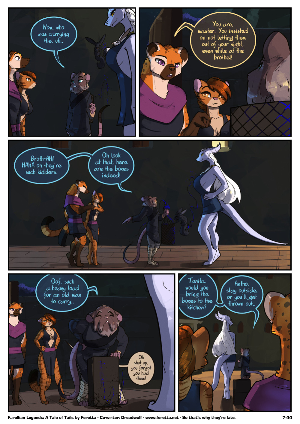 [Feretta] A Tale of Tails: Chapter 7 - Scars