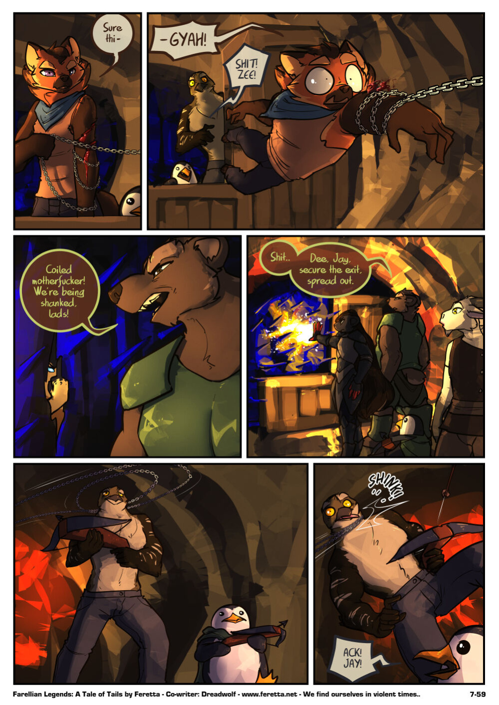 [Feretta] A Tale of Tails: Chapter 7 - Scars