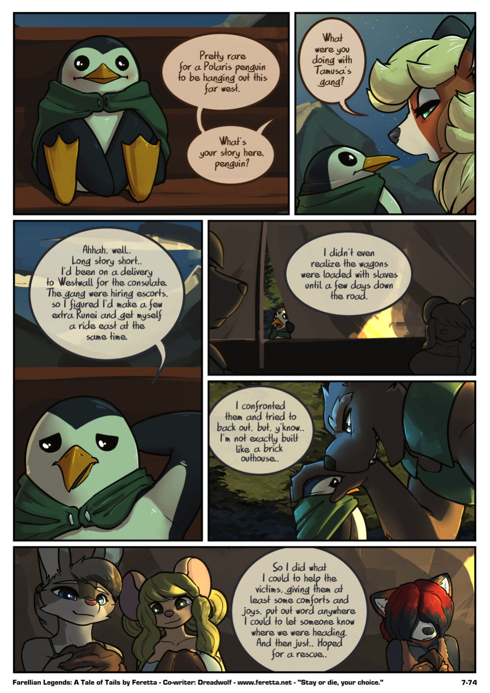 [Feretta] A Tale of Tails: Chapter 7 - Scars