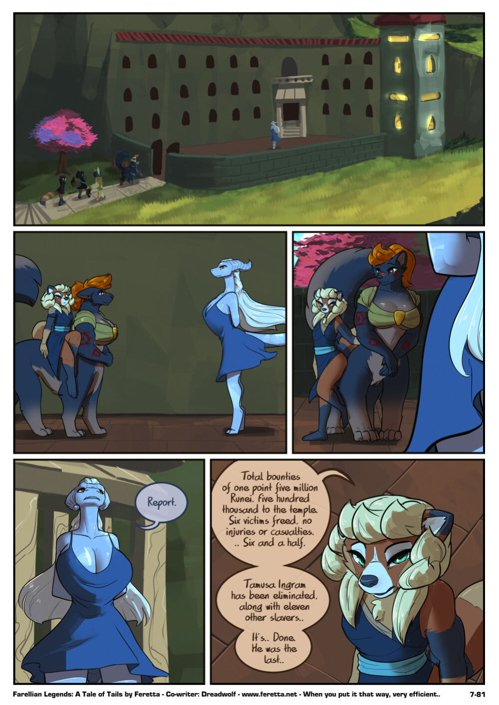 [Feretta] A Tale of Tails: Chapter 7 - Scars