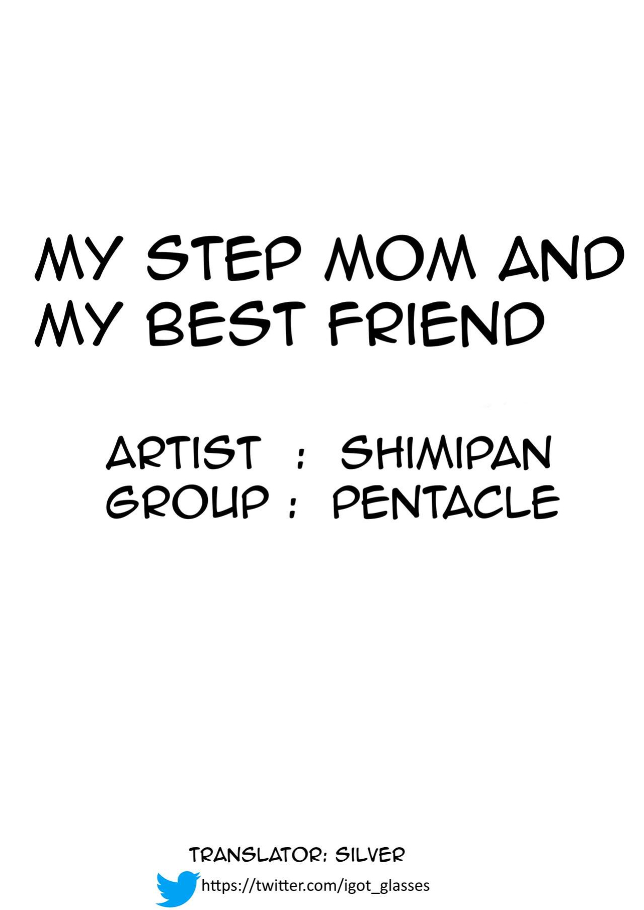 [Pentacle (Shimipan)] Okaa-san ga Boku no Tomodachi ni | My Step Mom and My Best Friend [Silver]