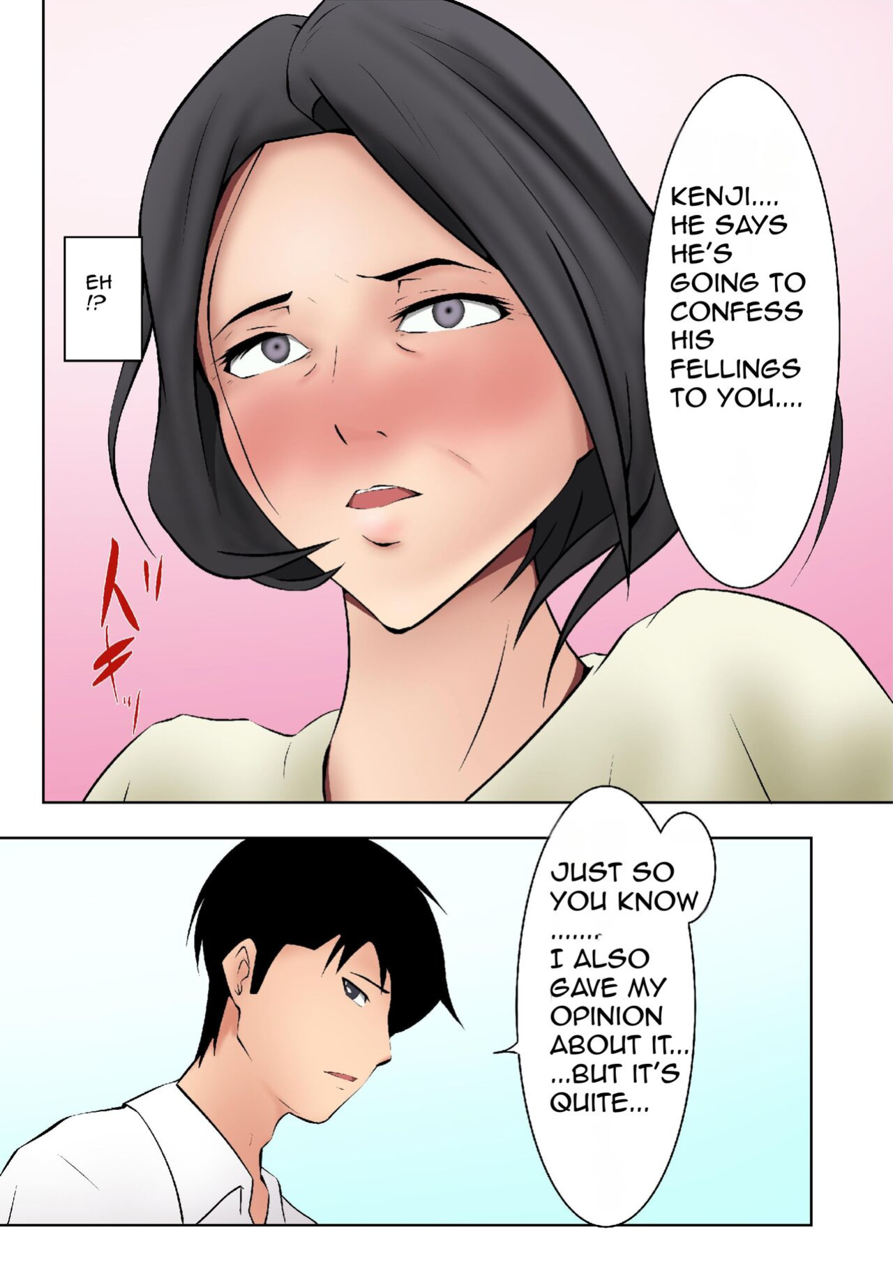 [Pentacle (Shimipan)] Okaa-san ga Boku no Tomodachi ni | My Step Mom and My Best Friend [Silver]
