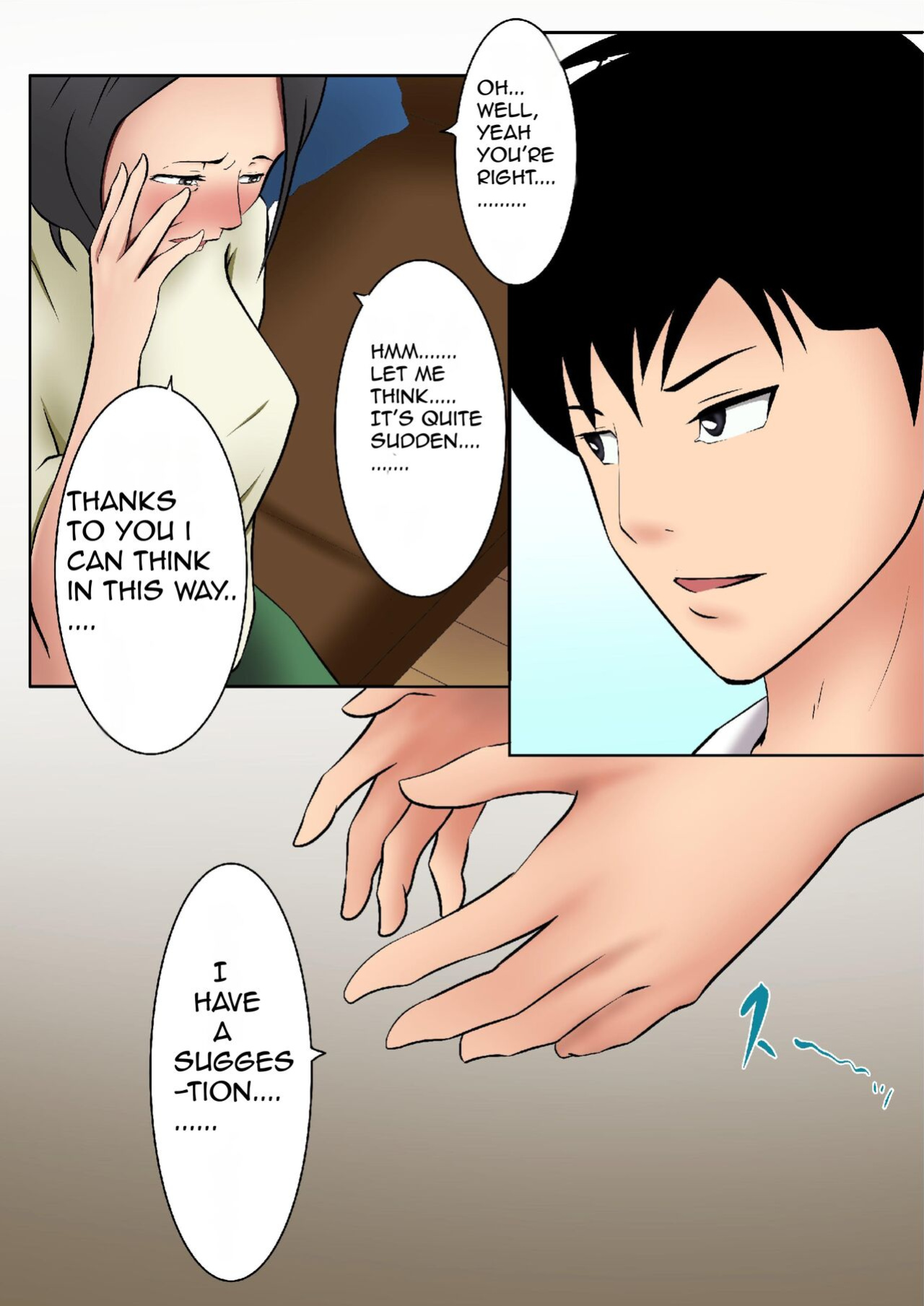 [Pentacle (Shimipan)] Okaa-san ga Boku no Tomodachi ni | My Step Mom and My Best Friend [Silver]