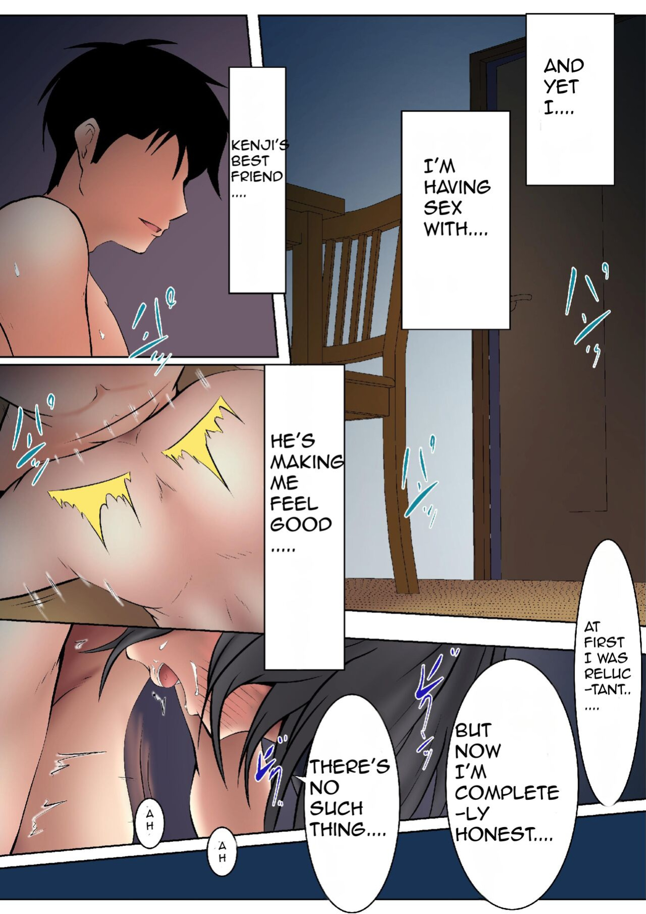 [Pentacle (Shimipan)] Okaa-san ga Boku no Tomodachi ni | My Step Mom and My Best Friend [Silver]