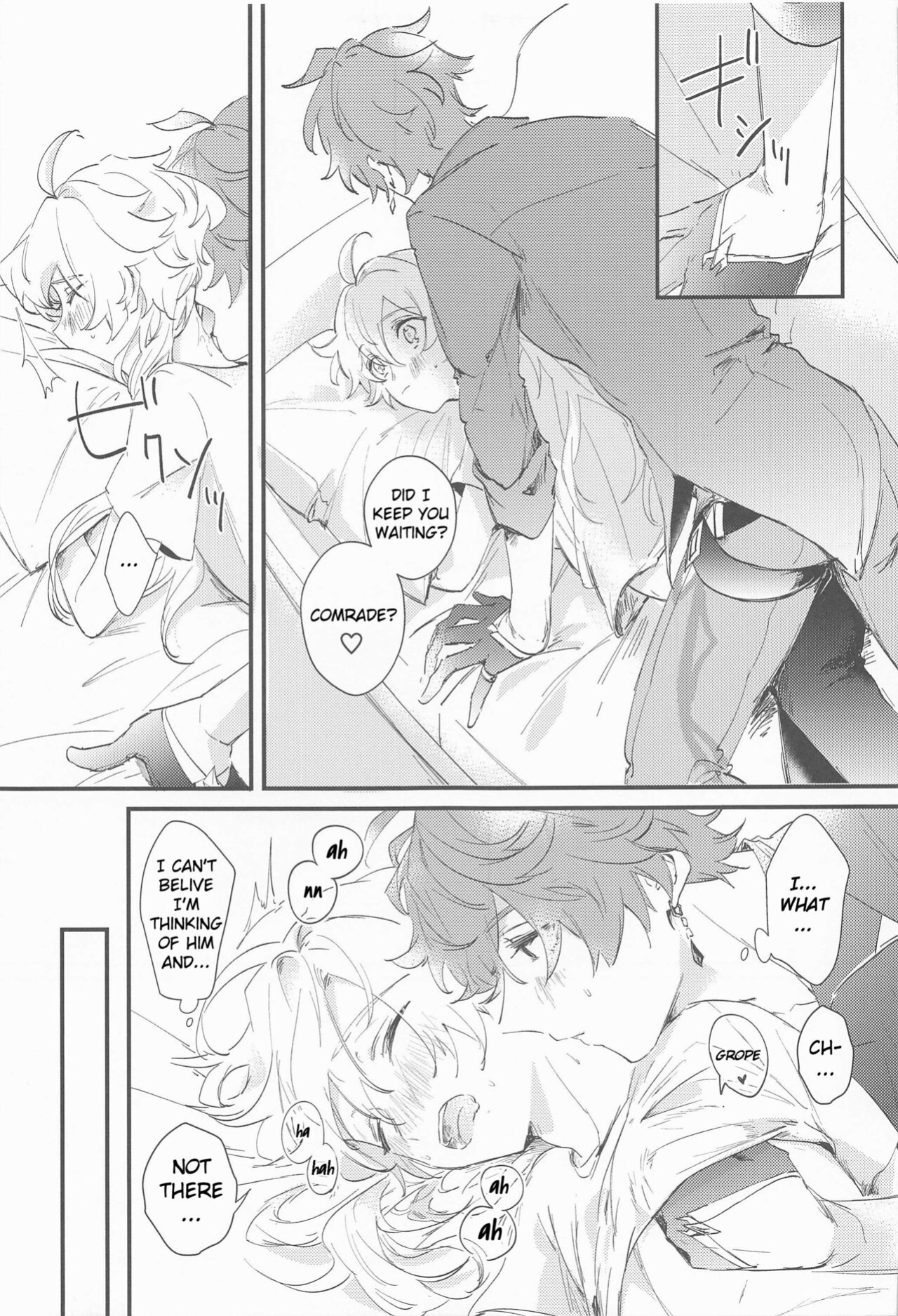 (Chojin no Eichi 2022) [ABNA (Joly)] Kakkou no Yukue (Genshin Impact) [Daddy Scan Me Harder!]