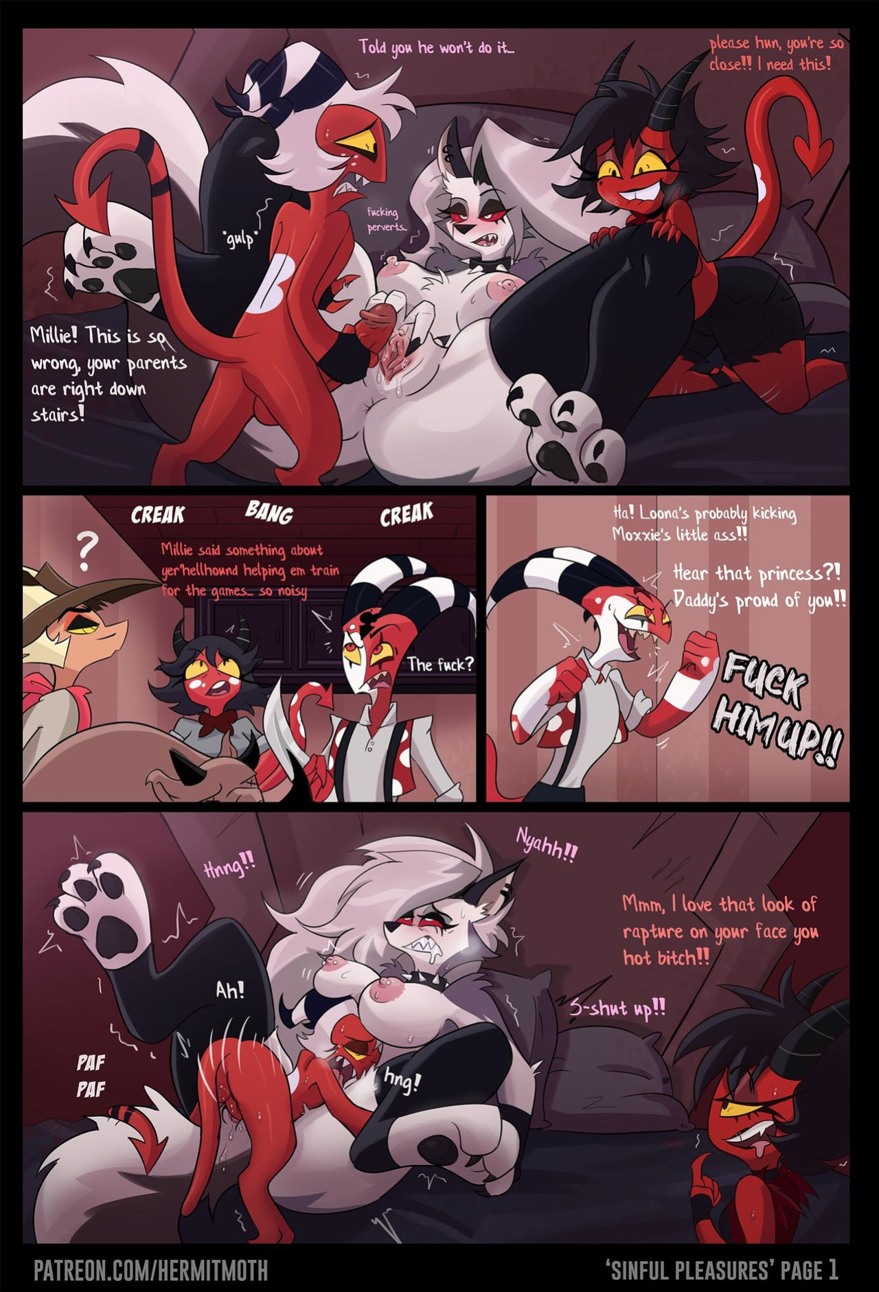 [HermitMoth] helluva Boss full story mix
