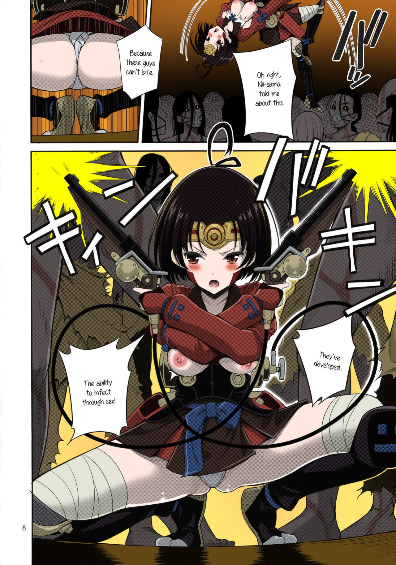 (C90) [Popochichi (Yahiro Pochi)] Kutsujoku Chitsu no Kabaneri (Koutetsujou no Kabaneri) [Colorized]