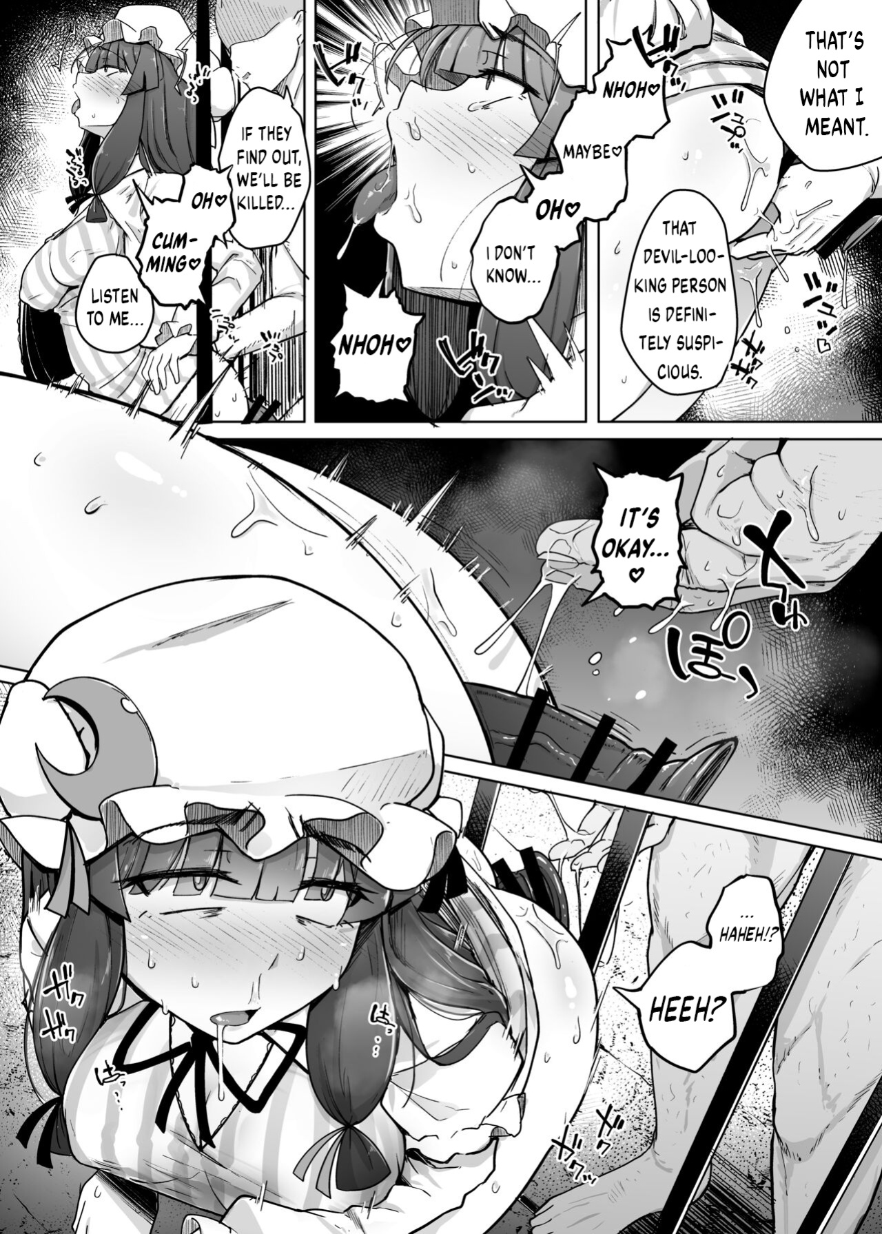 [Jikahatsudensho (flanvia)] Ana to Muttsuri Dosukebe Daitoshokan 5 | The Hole and the Closet Perverted Unmoving Great Library 5 (Touhou Project)