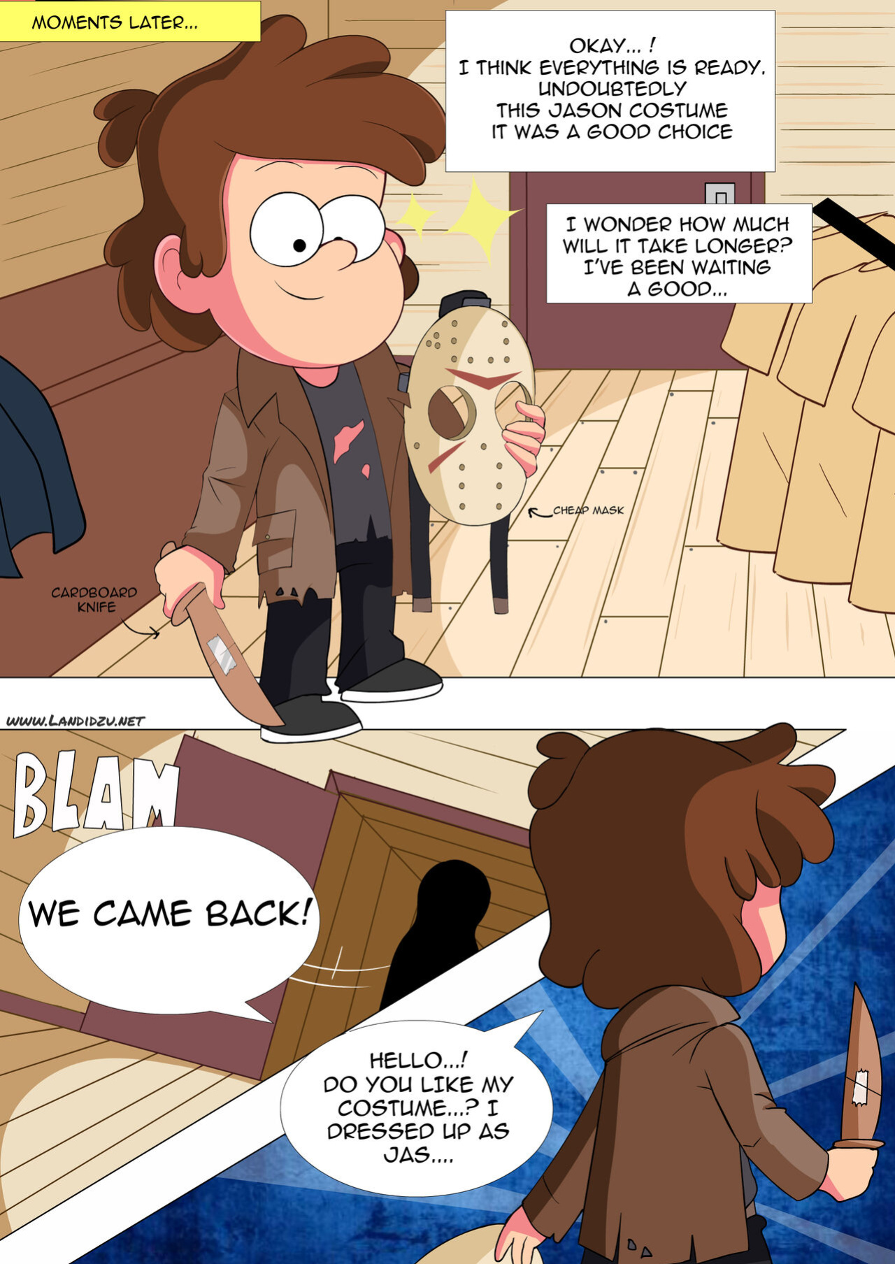 [Comic Landidzu] Gravity Falls - Trick or Treat
