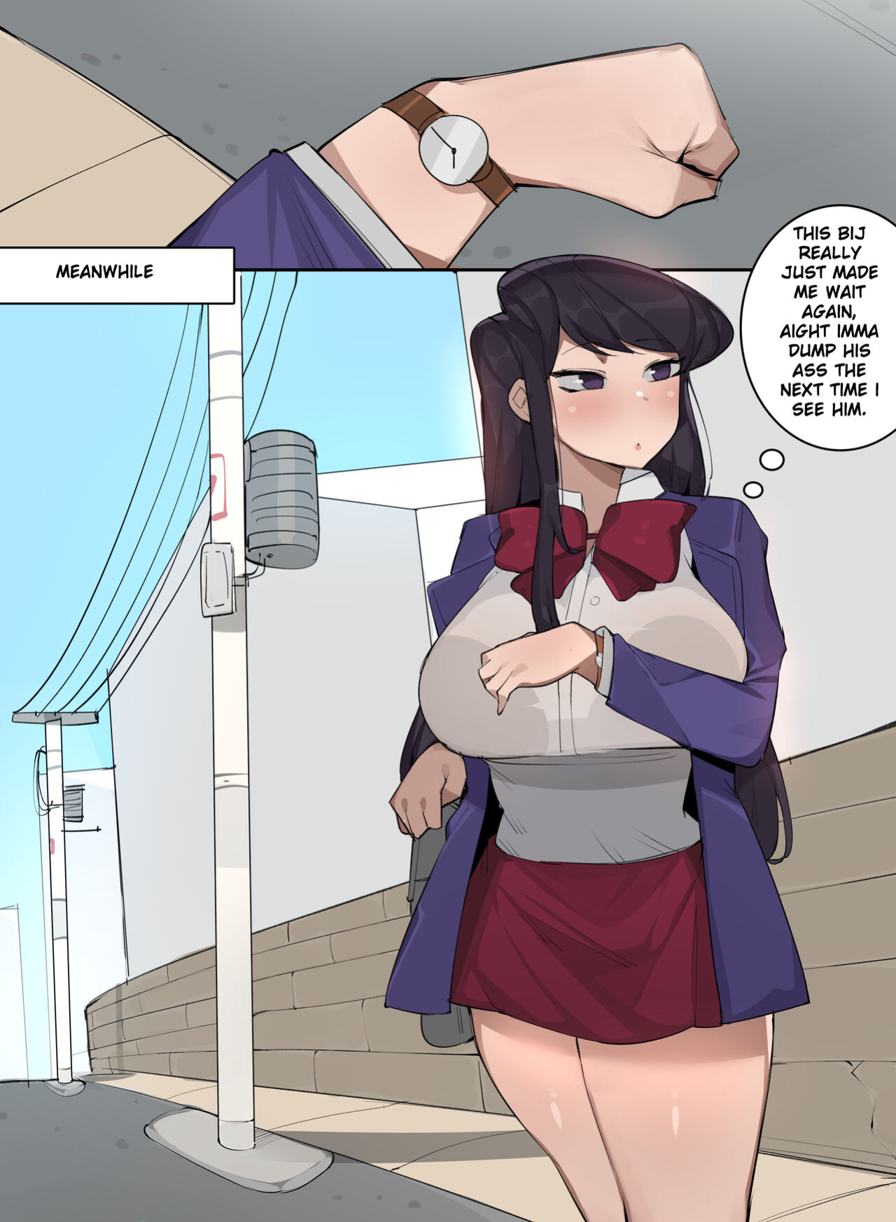 [Elijahzx] Shuuko the Milf (Komi-san wa, Komyushou desu.)
