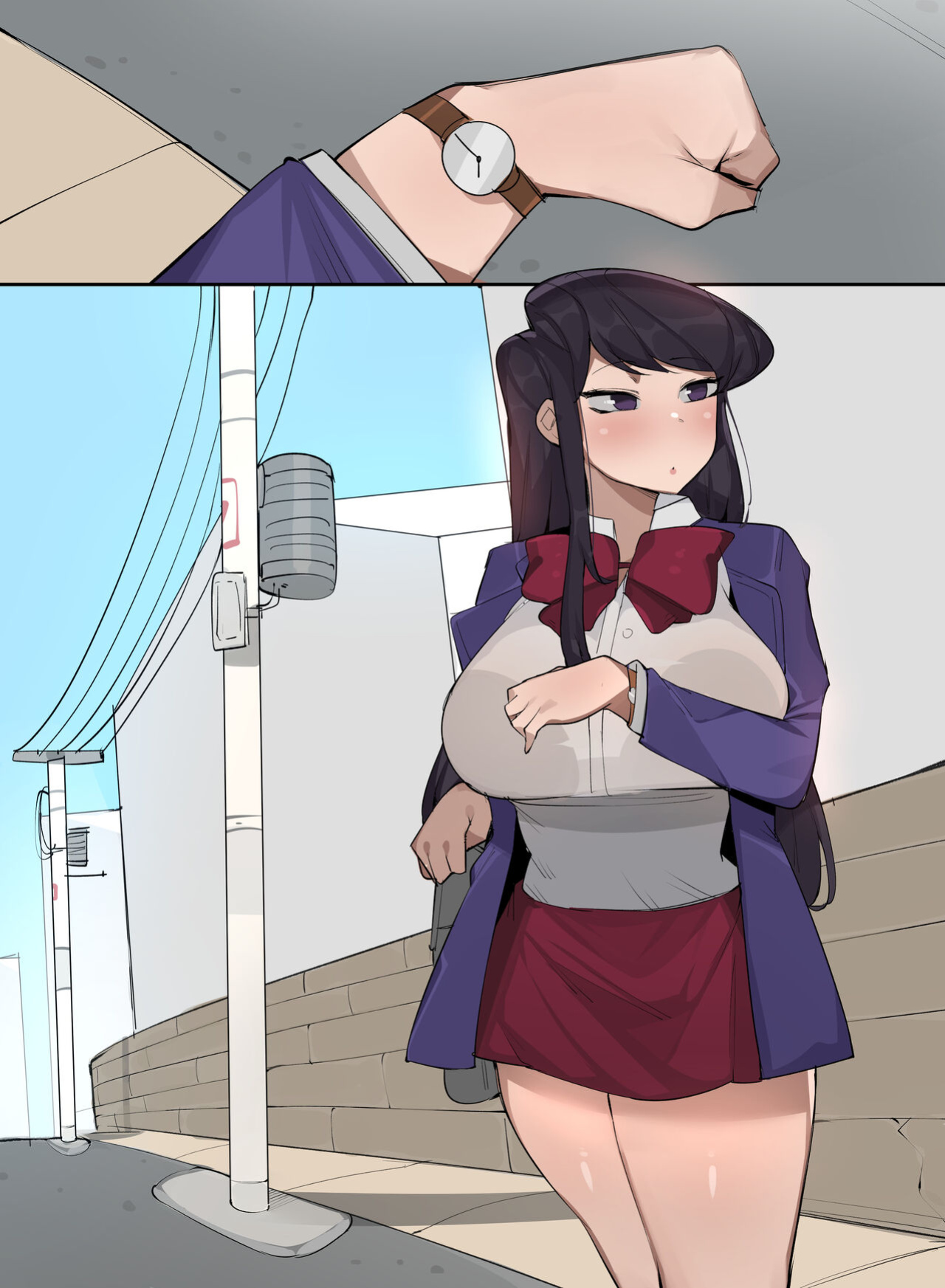 [Elijahzx] Shuuko the Milf (Komi-san wa, Komyushou desu.)