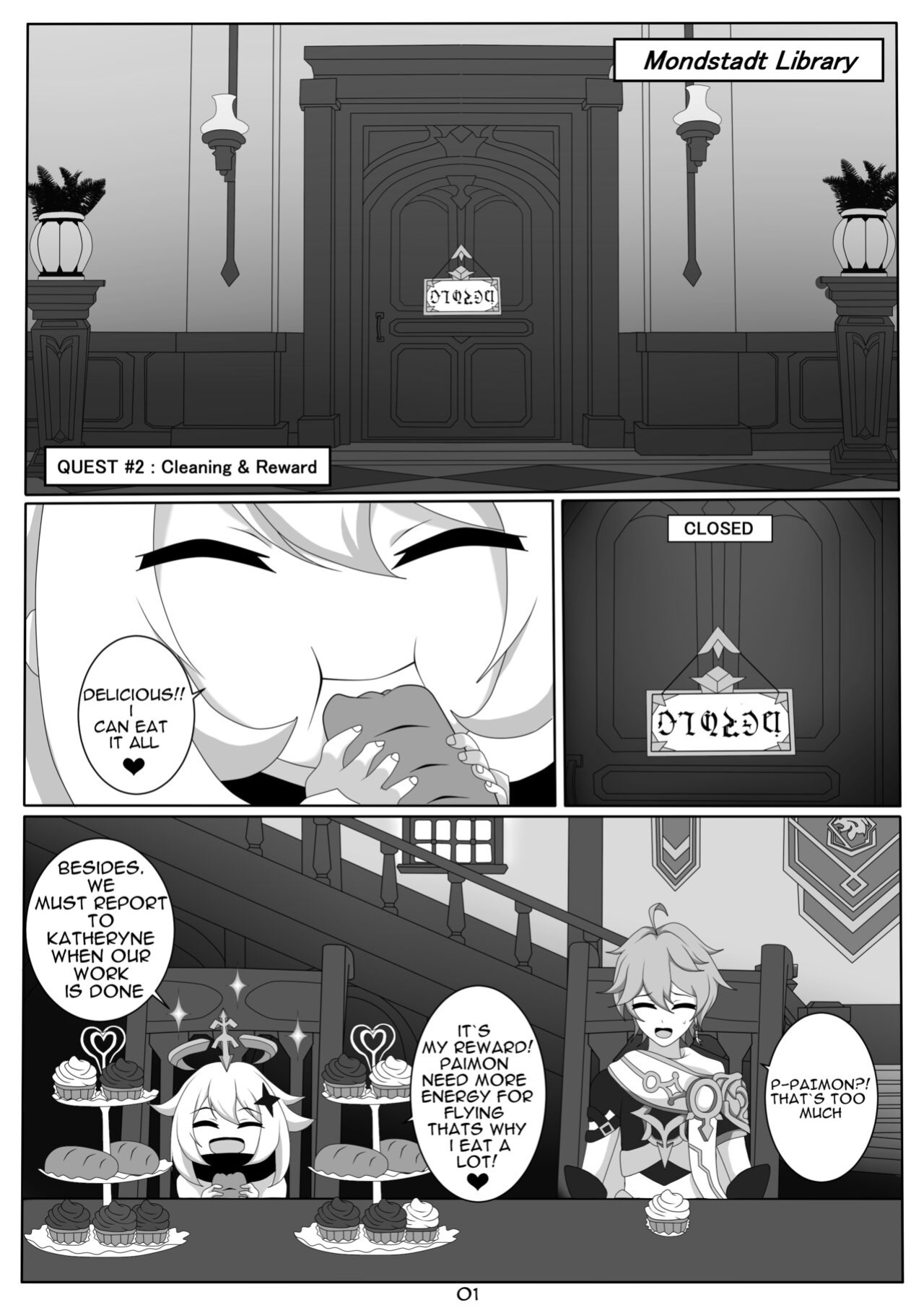 [EcchiArt] Quest Impact 2 (Genshin Impact) (uncensored)