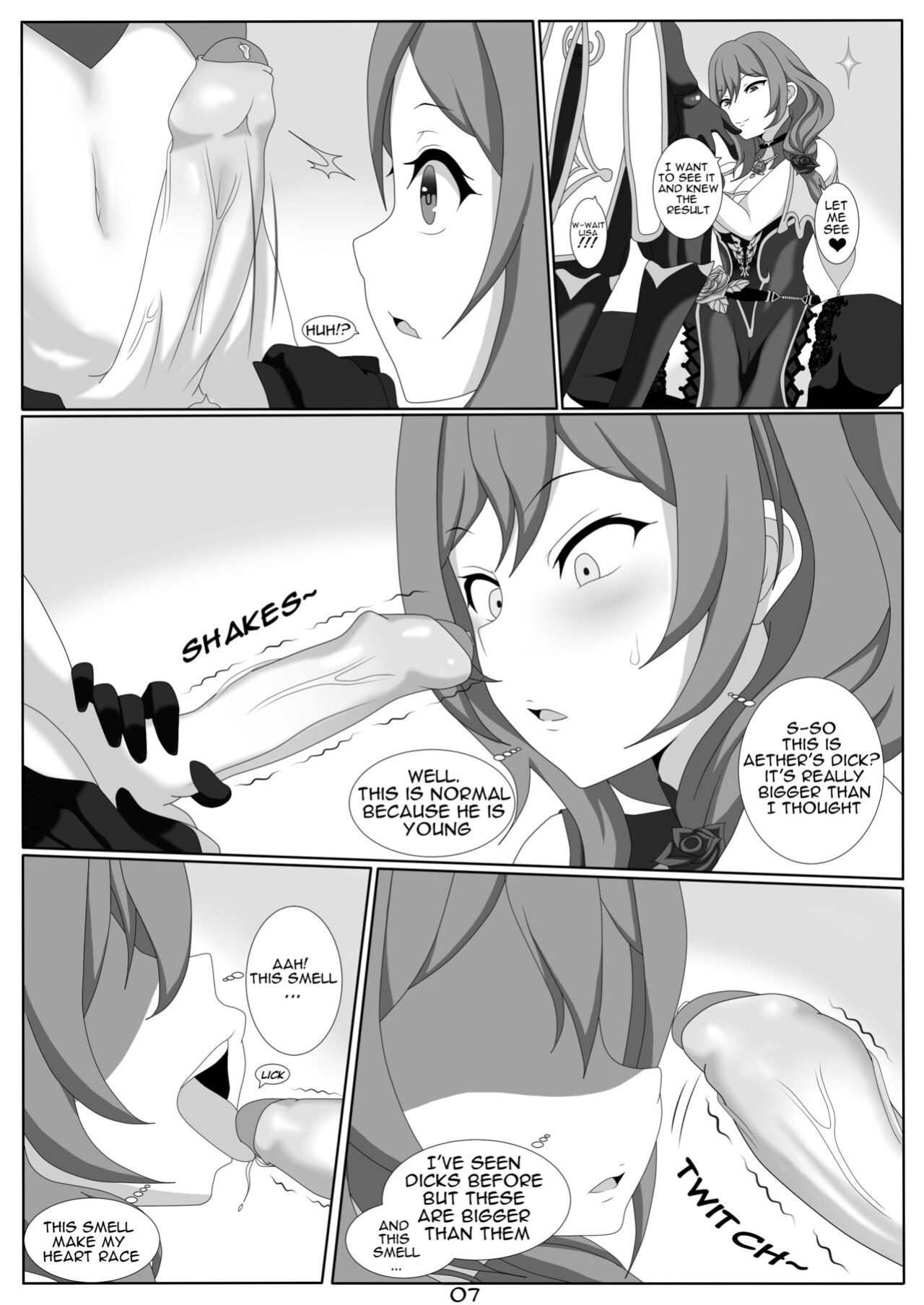 [EcchiArt] Quest Impact 2 (Genshin Impact) (uncensored)