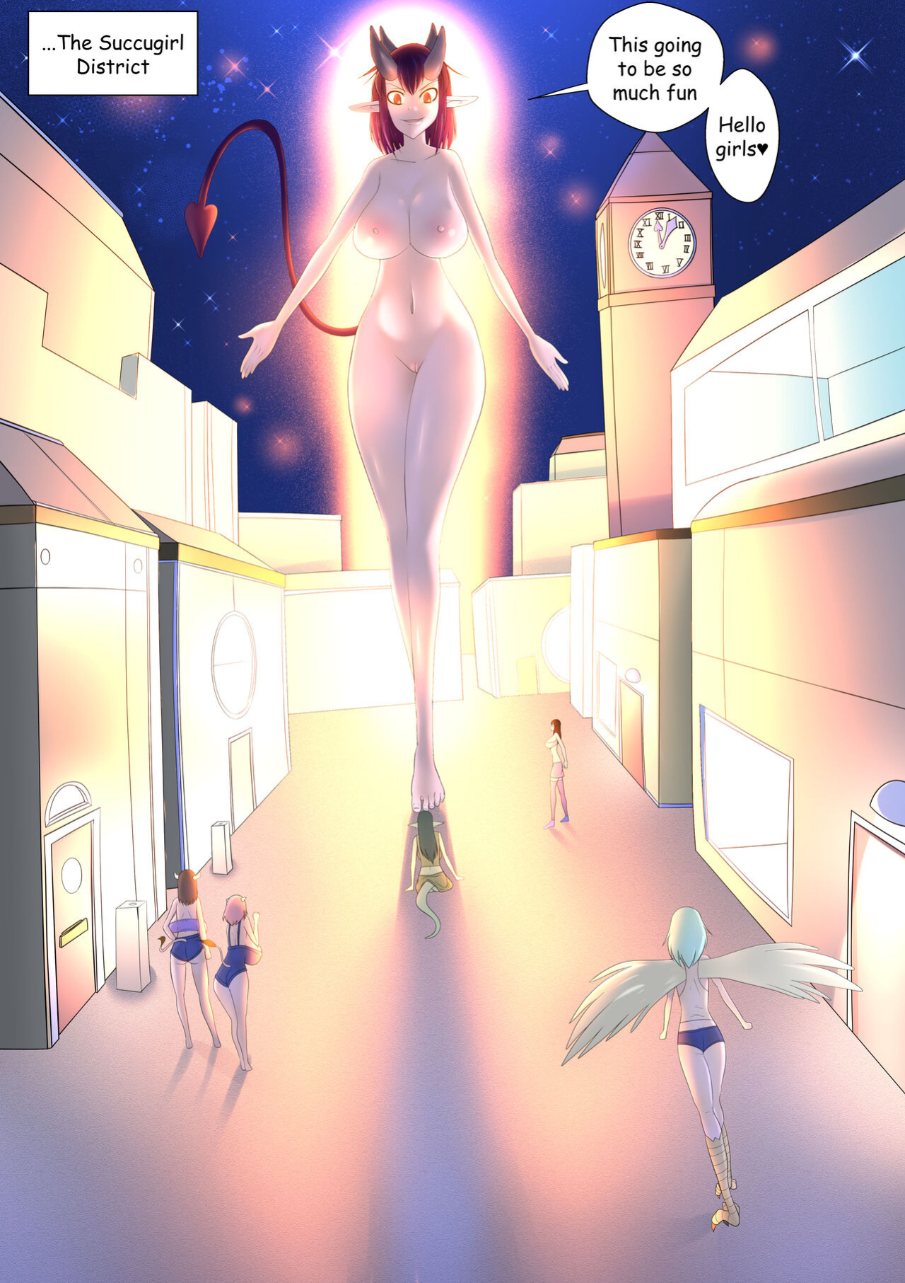 Interspecies Commissioned comic