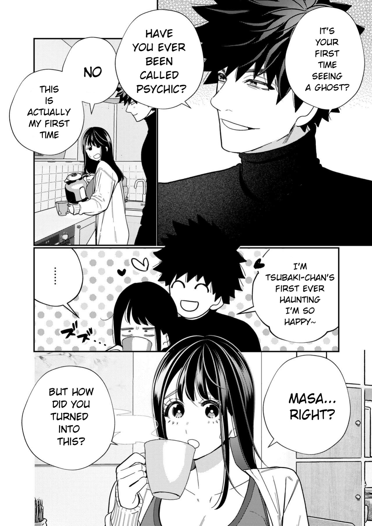 [Yomyaku (Okonogi Happa)] Zetsurin Yurei ga Iku made Tsuitekuru