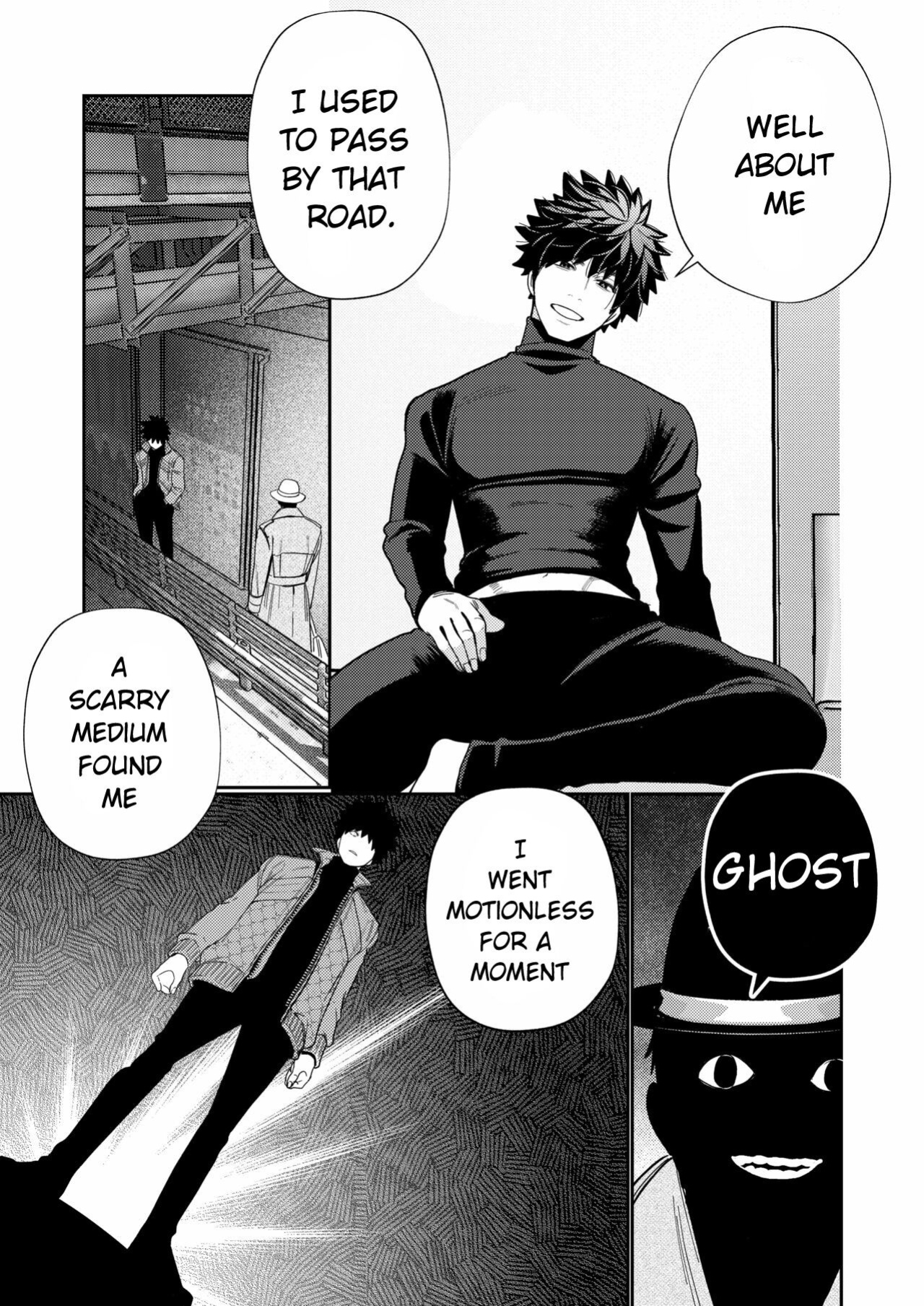 [Yomyaku (Okonogi Happa)] Zetsurin Yurei ga Iku made Tsuitekuru