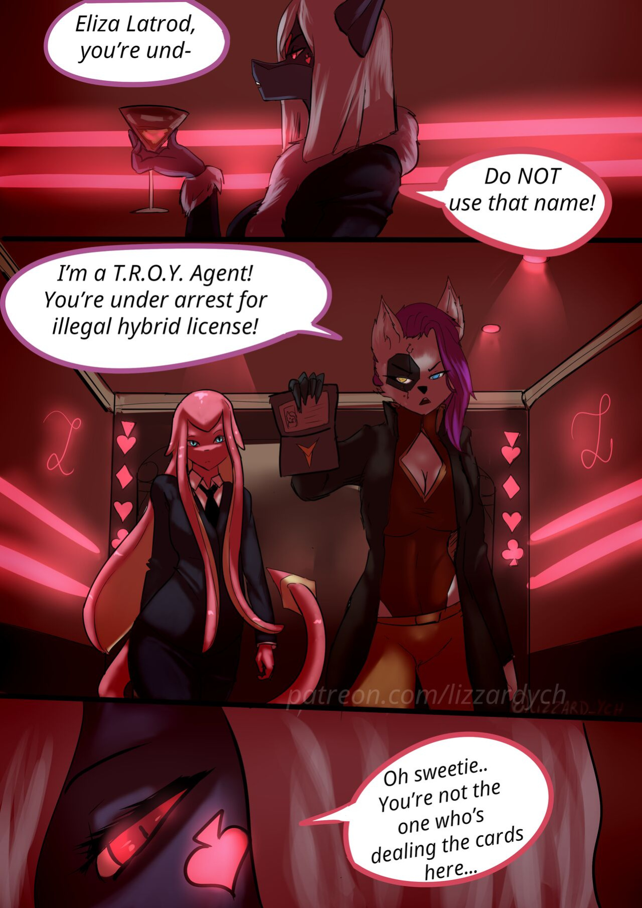 [LizzardYch] Don't Deal With Lizzy (Chapter ZERO)