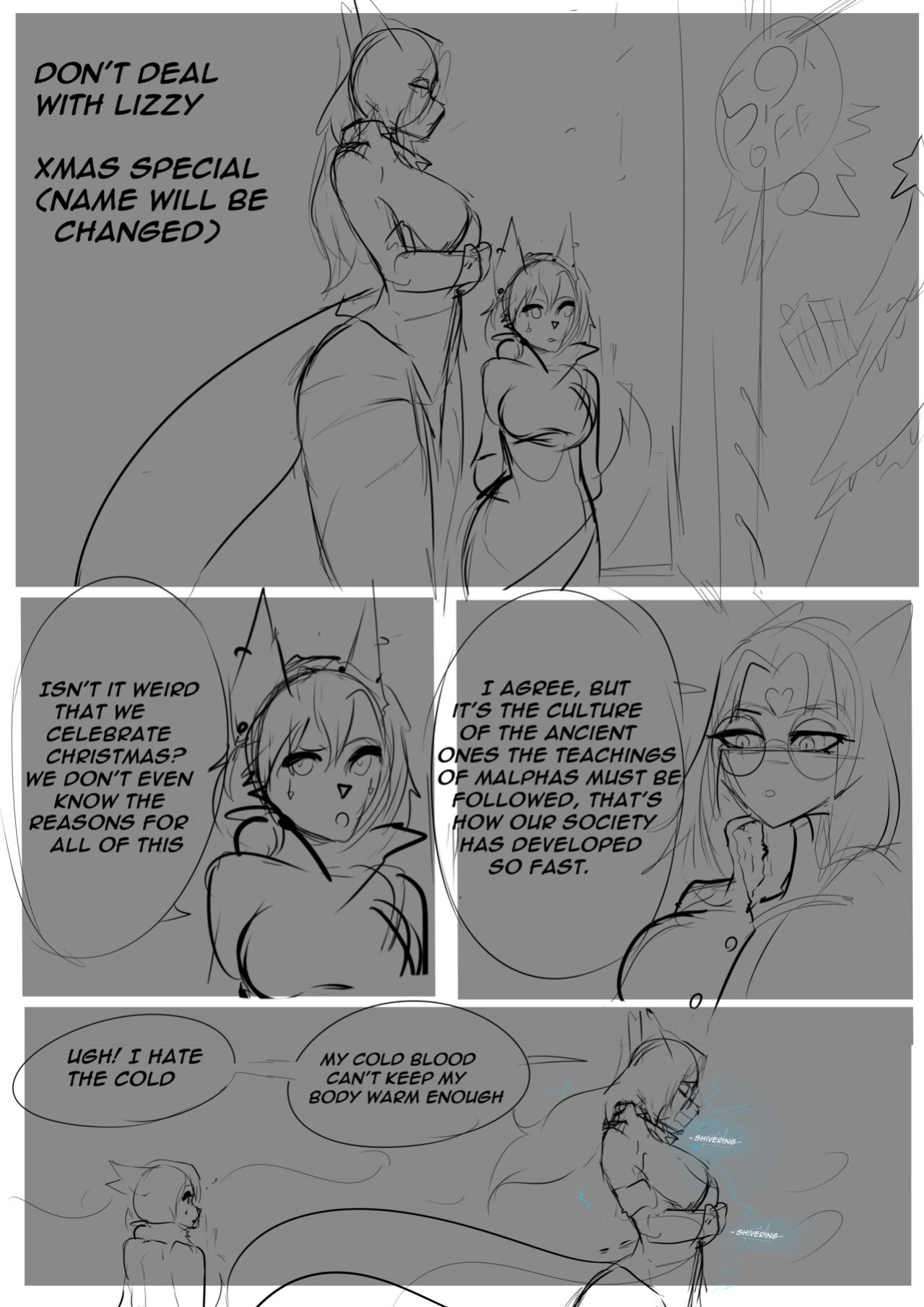 [LizzardYch] Don't Deal With Lizzy (Chapter ZERO)