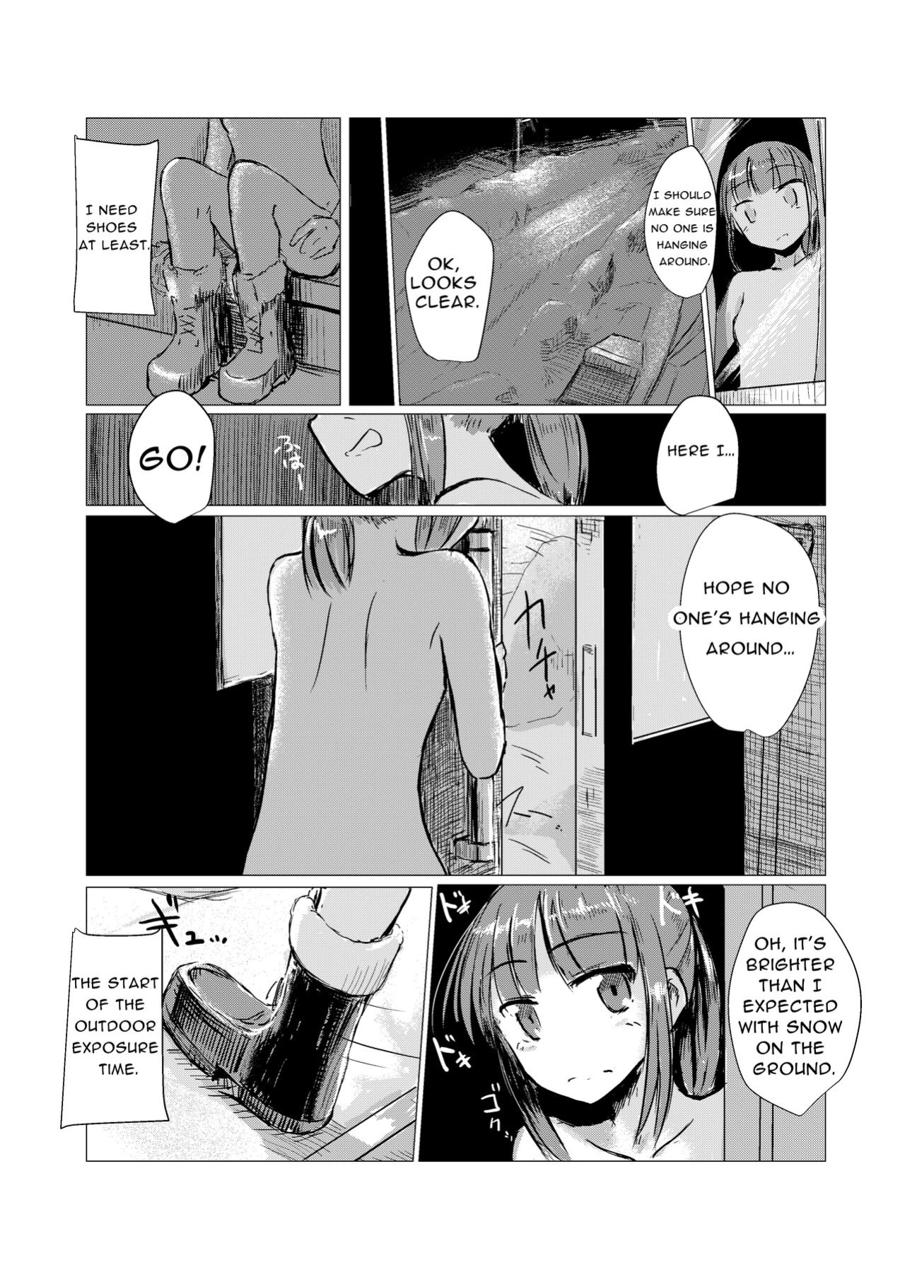 [Rorerore-ya (Roreru)] Fuyu no Shoujo to Orusuban | Winter Girl & Housesitting [Noromajiro]