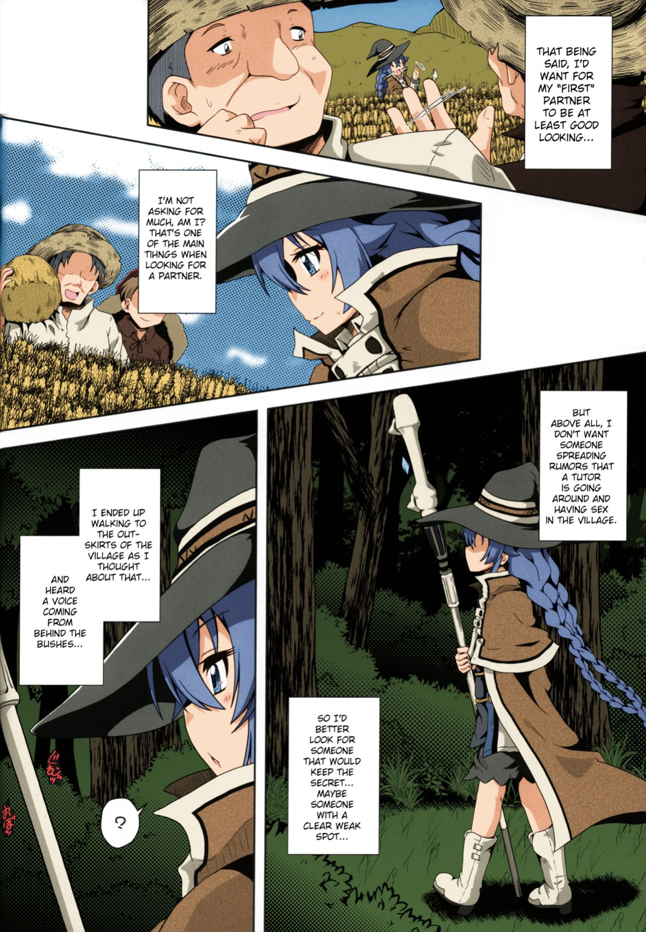 [Kamepotel (Izuki Jirou)] Gouhou Loli Kyoushi wa Hatsujouchuu!? (Mushoku Tensei ~Isekai Ittara Honki Dasu~) [Shiromaru] [Colorized] [Satansoft]