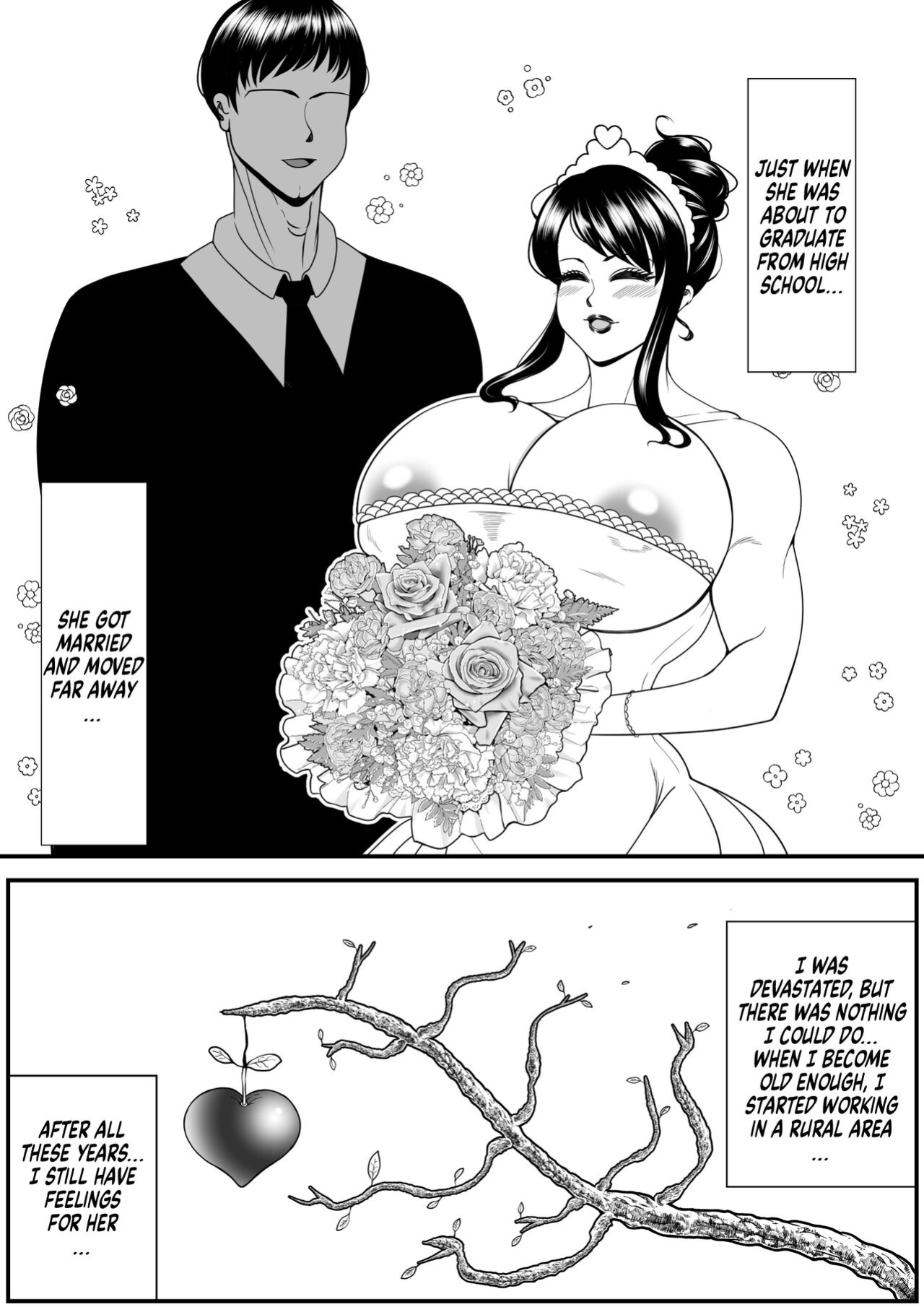 [Nekorondoru (Tokei)] My old babysitter, who I haven’t seen in ten years, has gained weight and became monstrous | Zutto Akogarete Ita Otonari no Onee-san ni 10-nenburi ni Atte Mitara Kusodebu Monster to Kashite