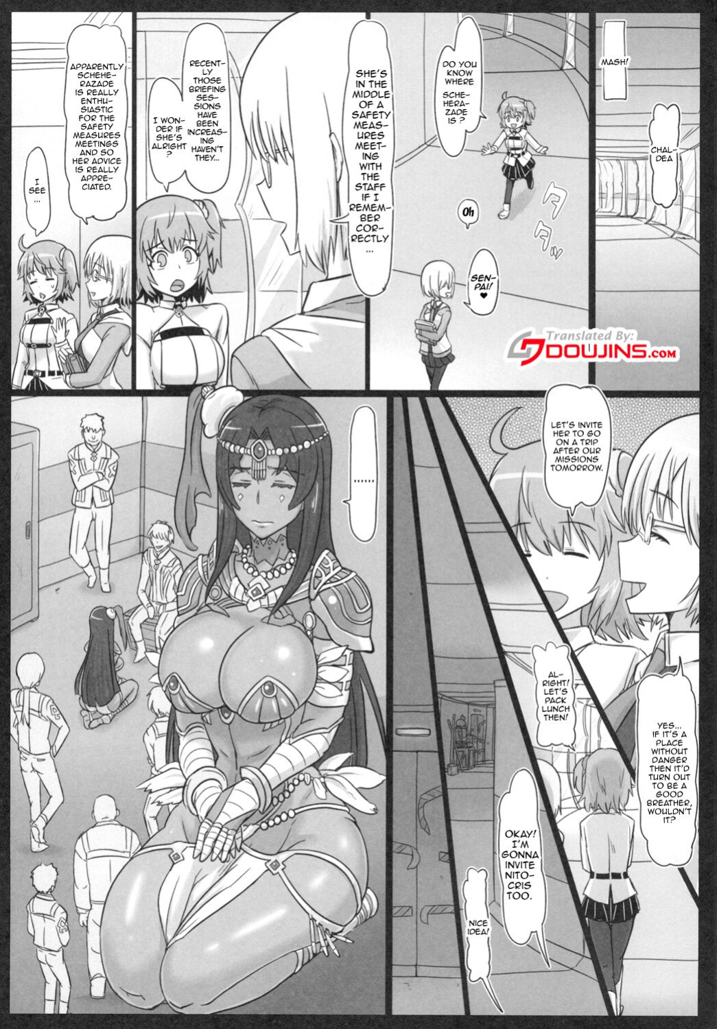 [ShiftAltOn (Tonda)] Senya no Nikujoku | A Thousand And One Nights Worth of Lust (Fate/Grand Order)