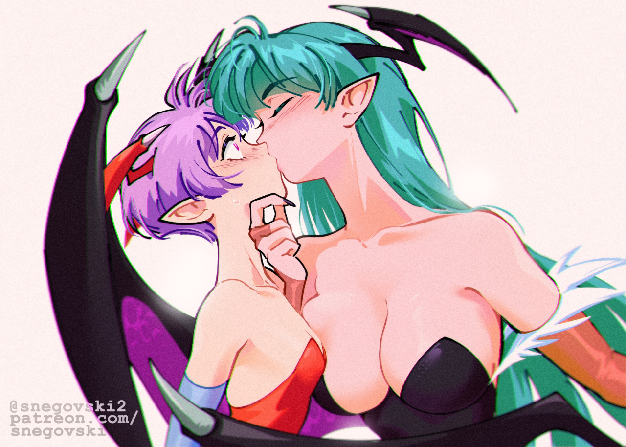 [snegovski] Lilith and Morrigan - Adventure time