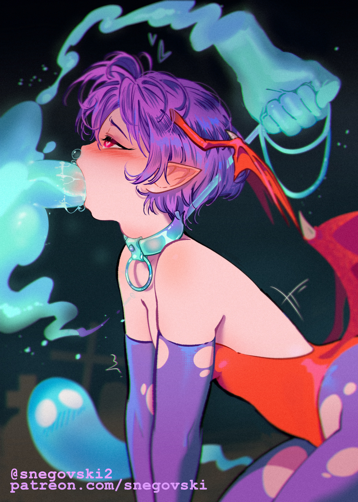 [snegovski] Lilith and Morrigan - Adventure time