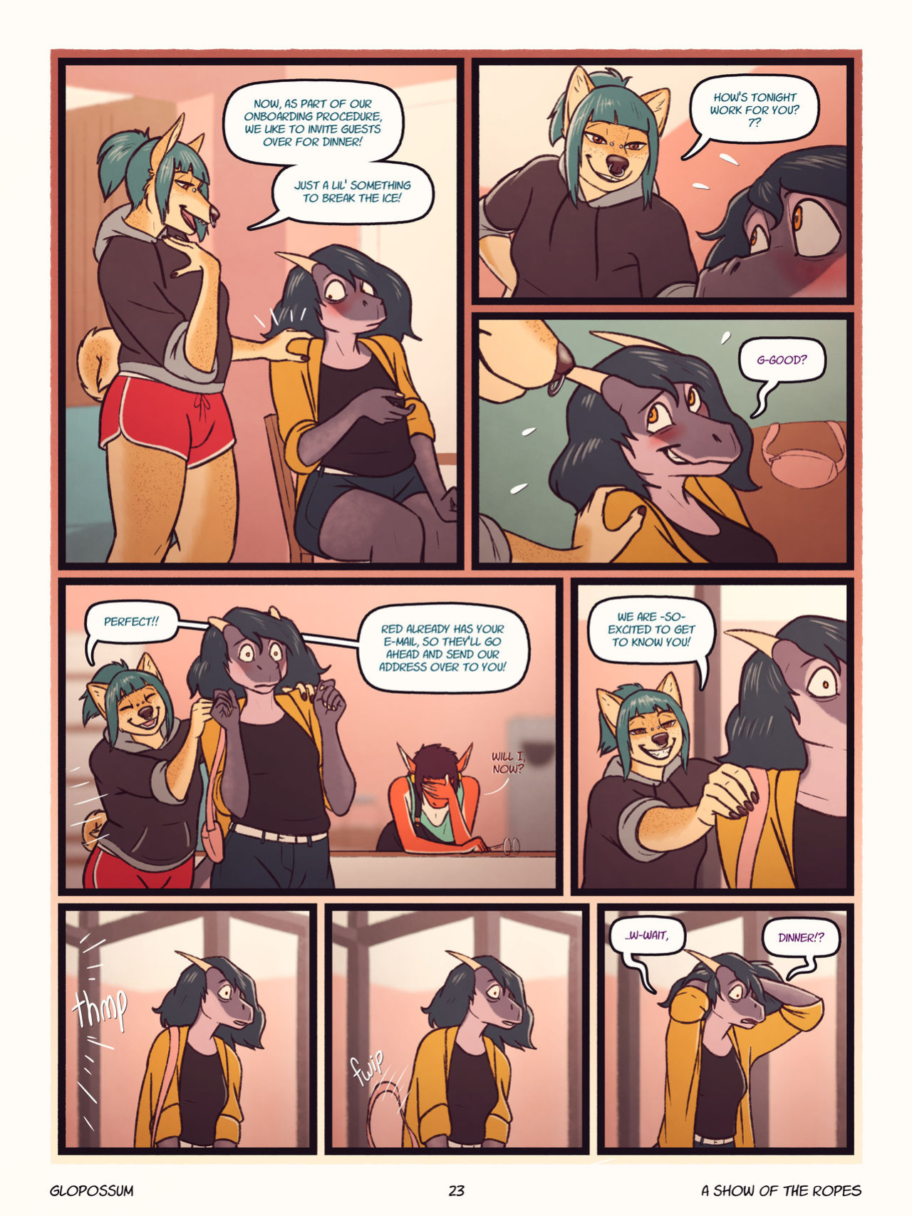 [Glopossum] A Show Of The Ropes (Complete)