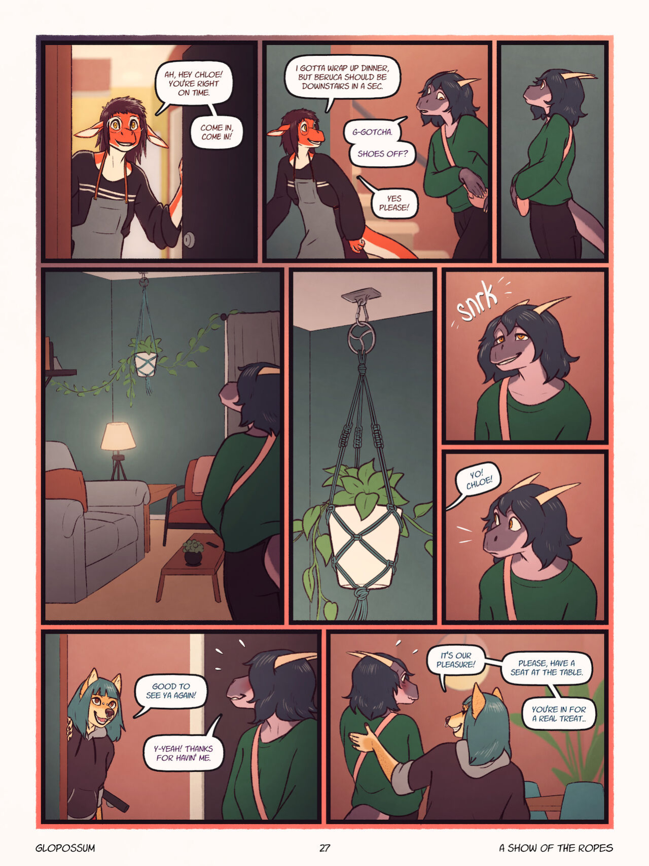 [Glopossum] A Show Of The Ropes (Complete)
