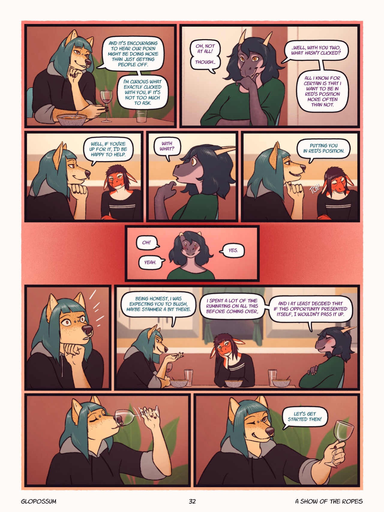 [Glopossum] A Show Of The Ropes (Complete)