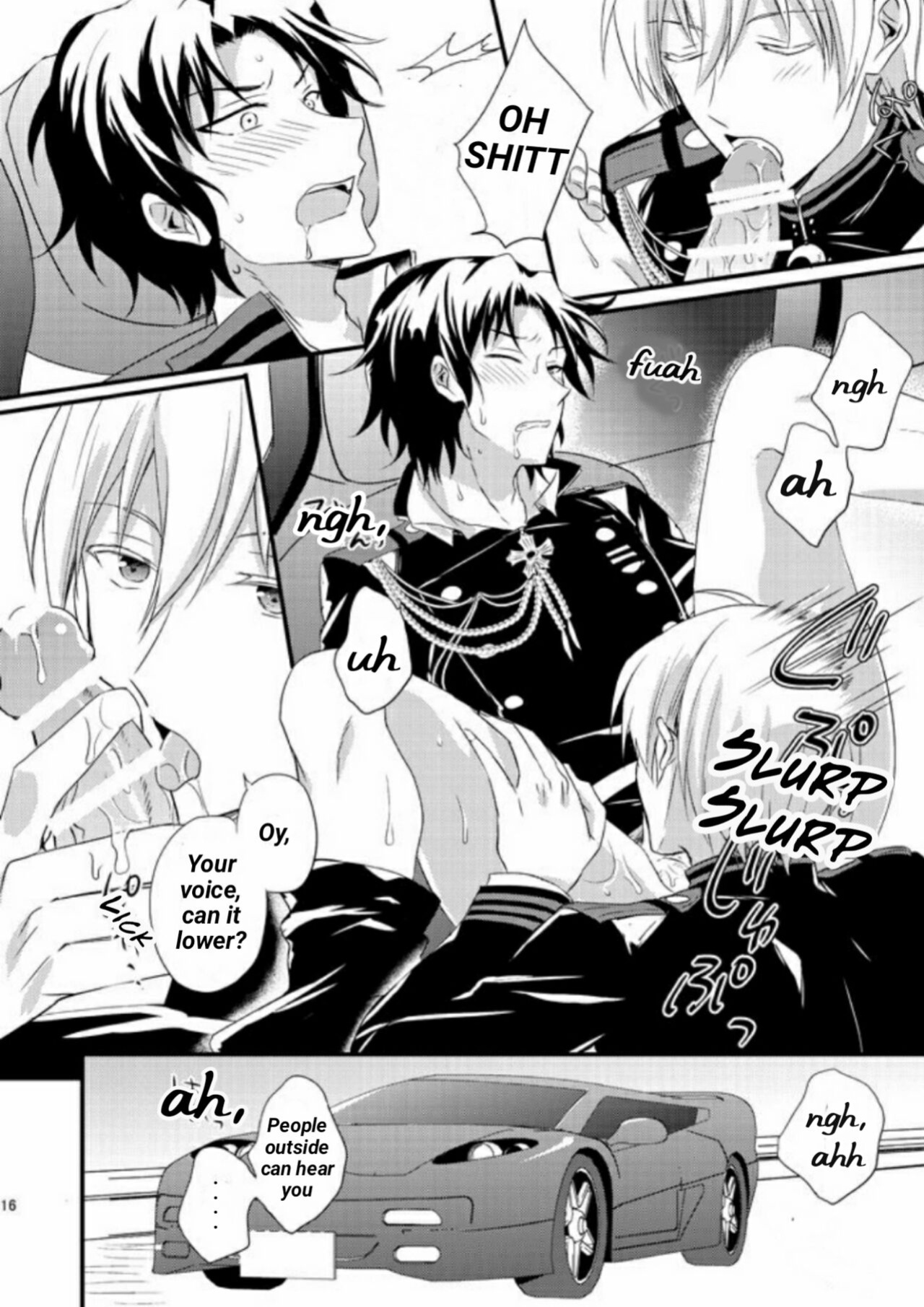 [upset* (Uni)] Loser in the car (Owari no Seraph)