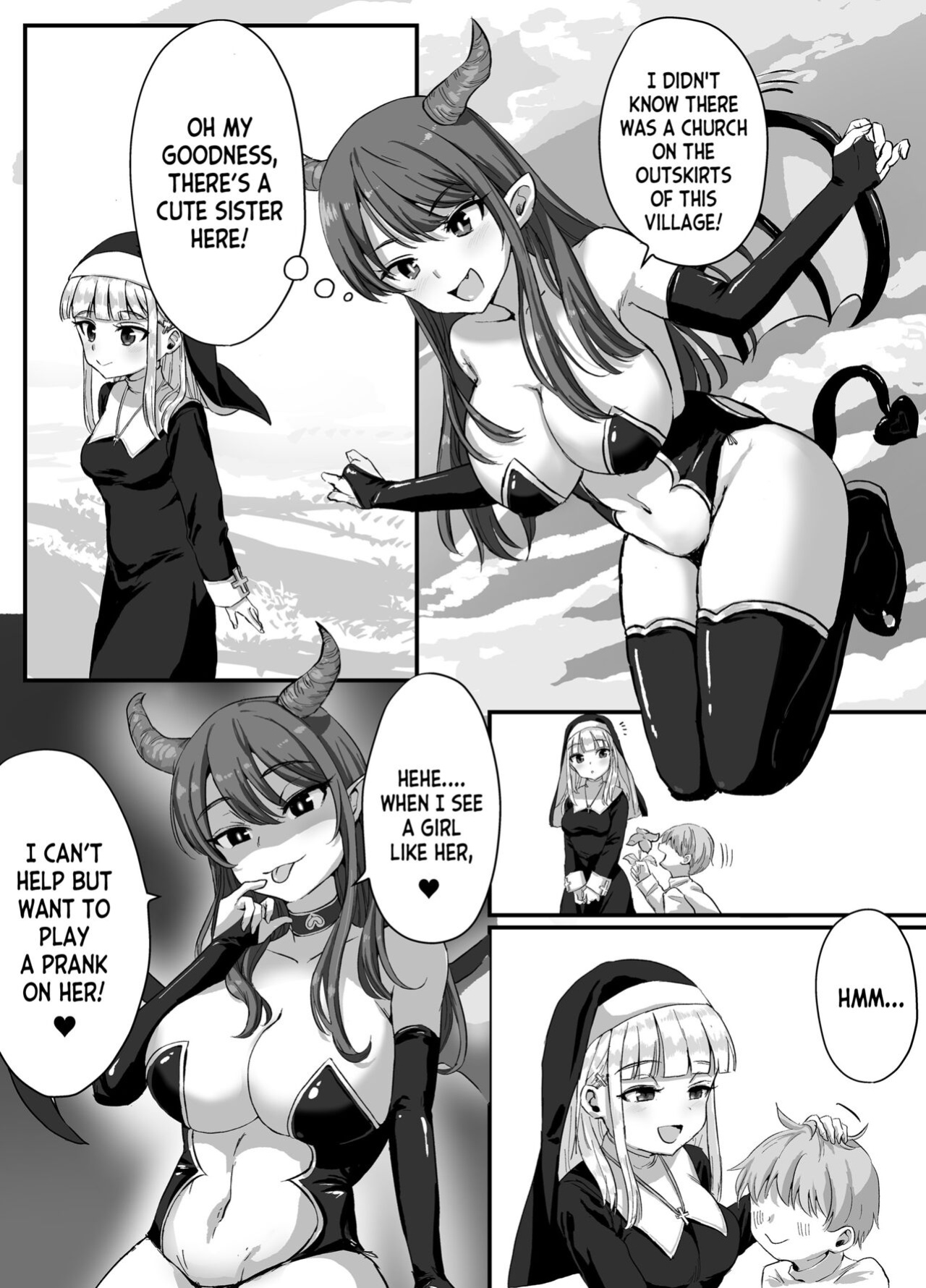 [Corruprotocol (huca, EPLOOV)] Seiso na Sister ga Succubus ni Osowarete Imma-ka Suru Hanashi [desudesu]