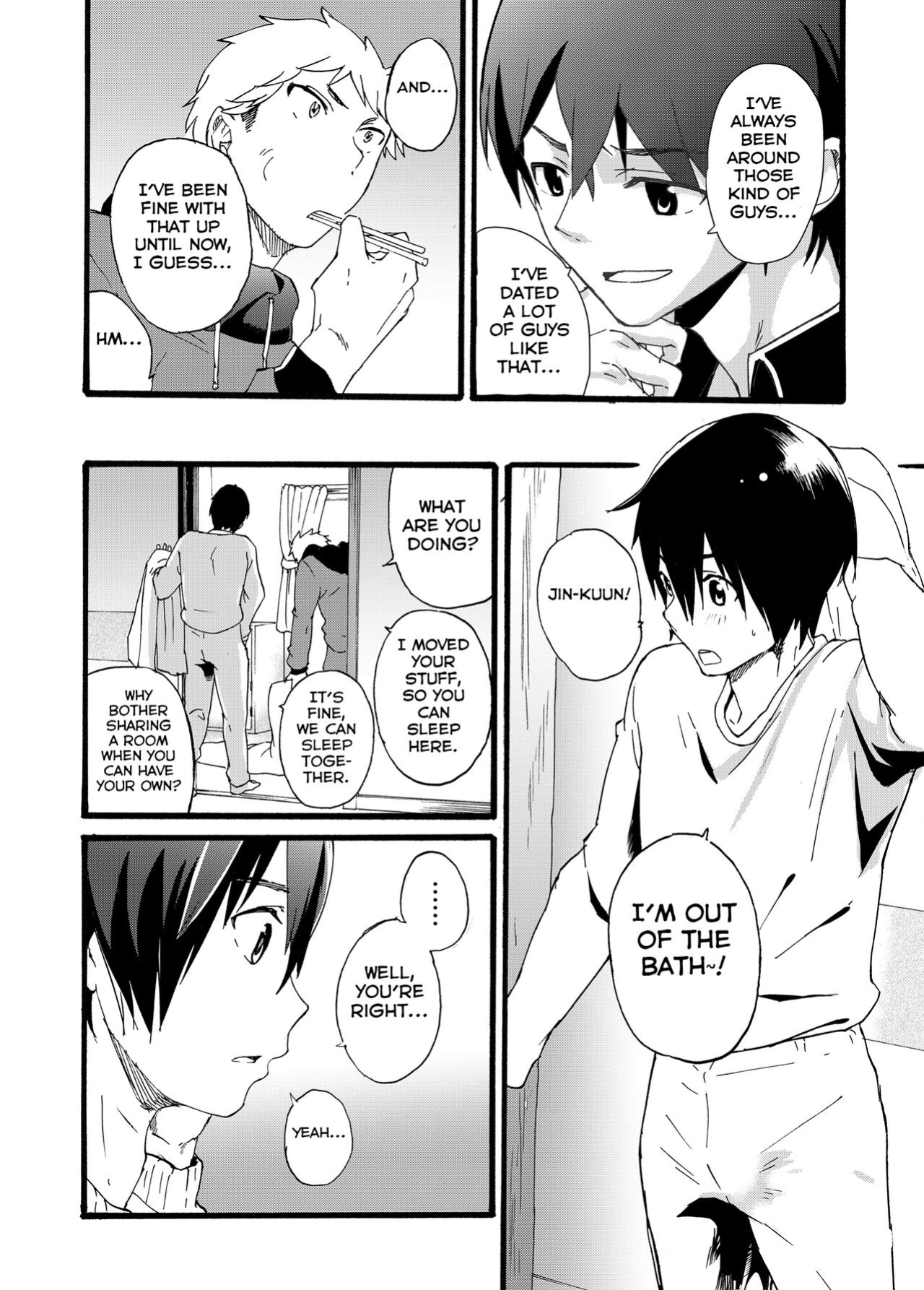 [Eichi Jijou (Takamiya)] Iede Shounen -Kane Nashi, Ie Nashi, Yadodai wa Touzen...- [Yuuta's Blog]