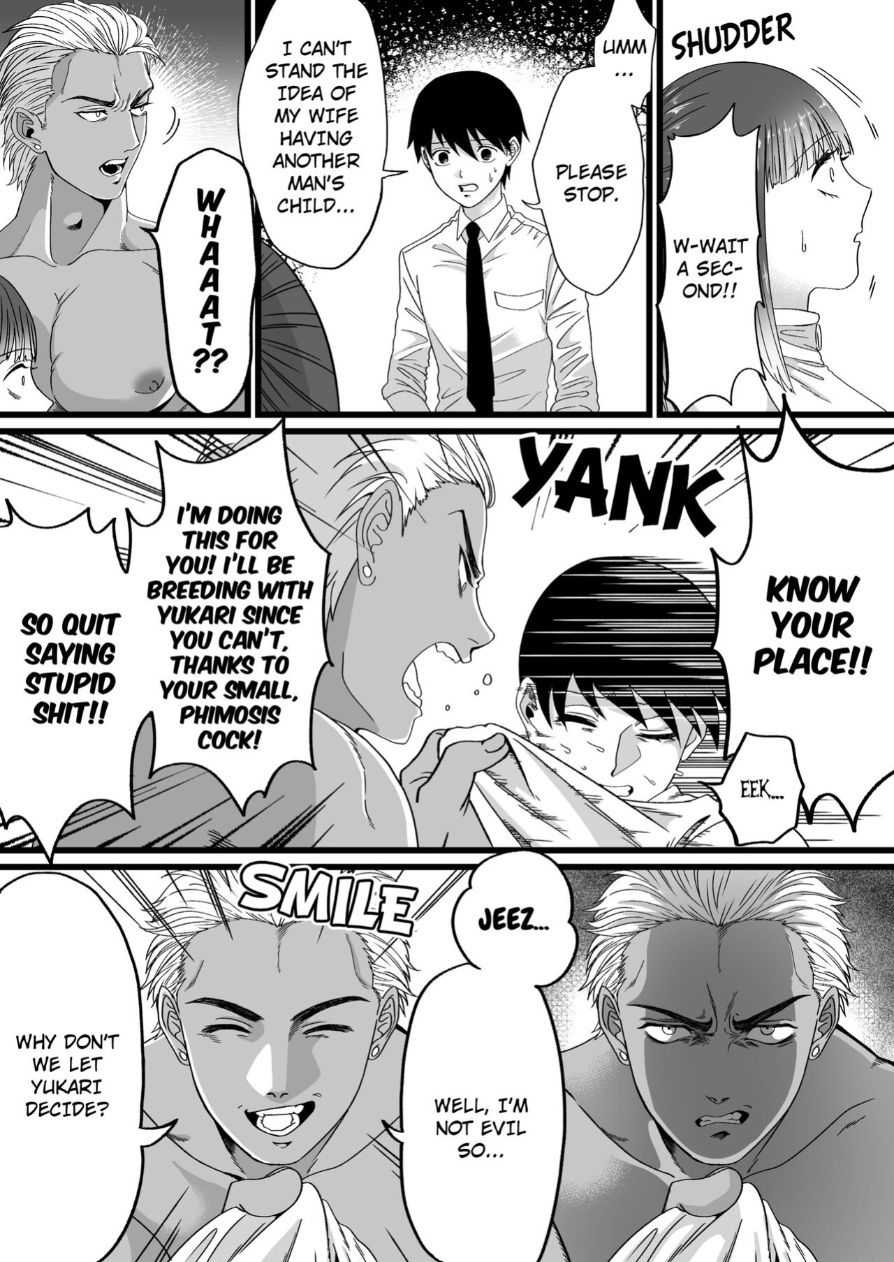 [Mr. Hokke (Mugicha World)] Tanshou Houkei wa Okotowari na Sekai | A World Where Small, Phimosis Cocks Are Hated