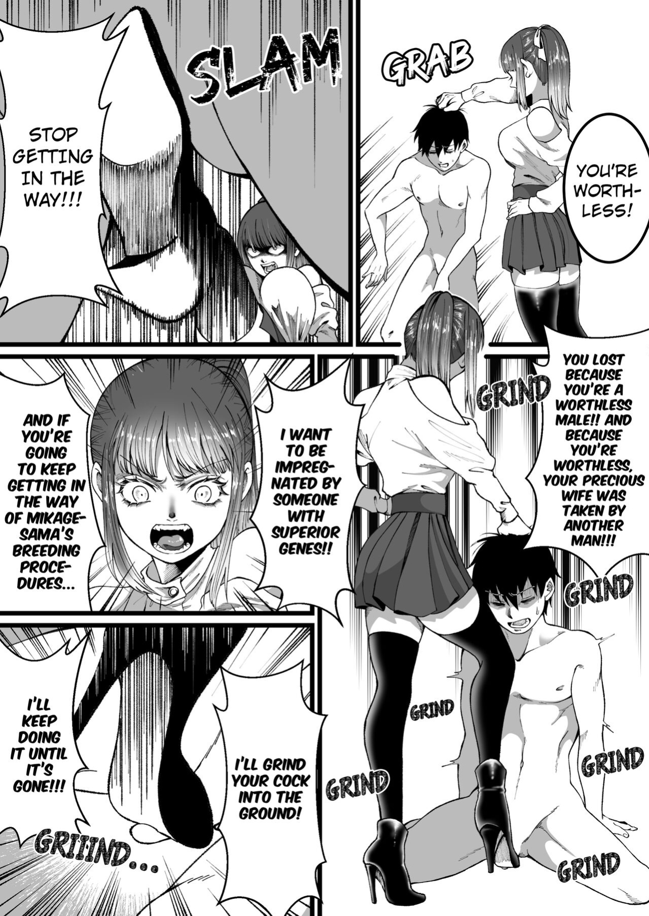 [Mr. Hokke (Mugicha World)] Tanshou Houkei wa Okotowari na Sekai | A World Where Small, Phimosis Cocks Are Hated