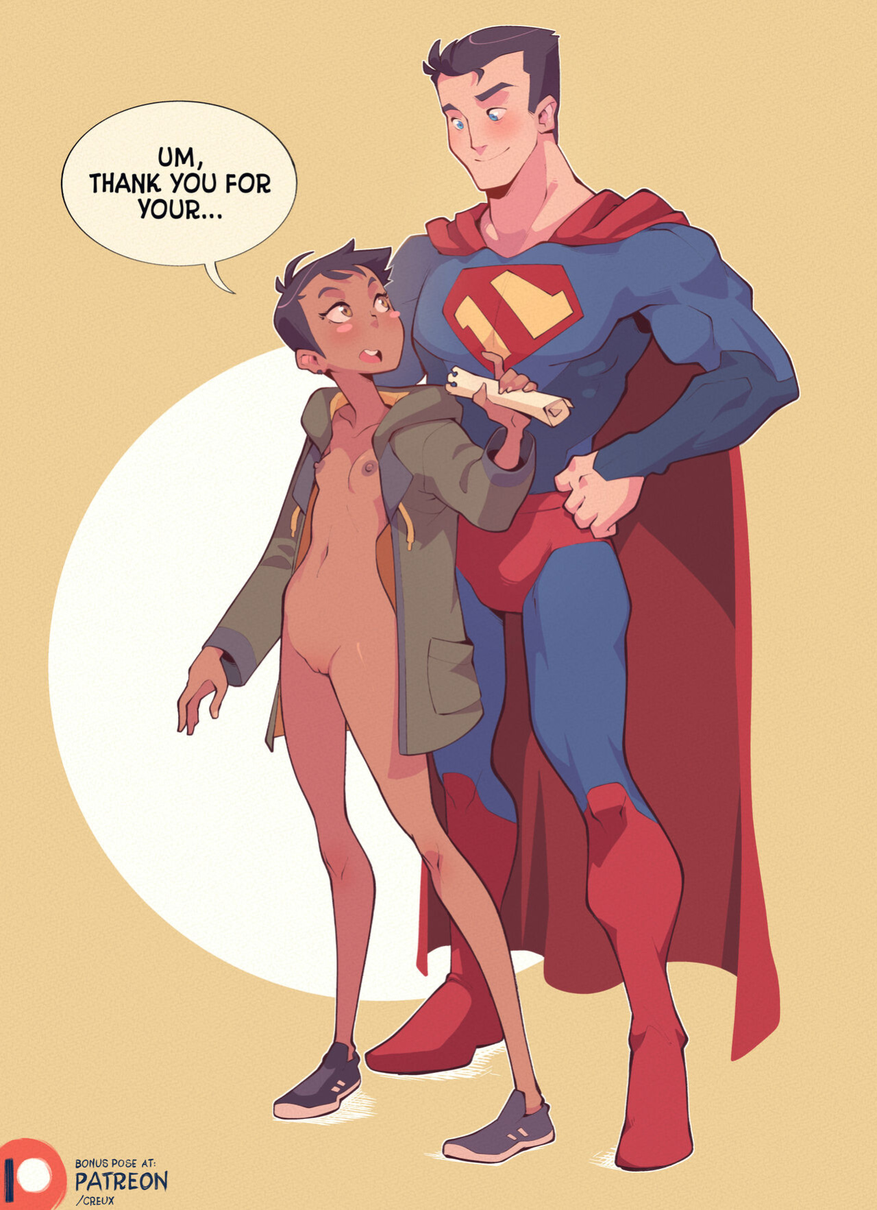 [Creux] Lois Lane Strip Game (My Adventures With Superman)