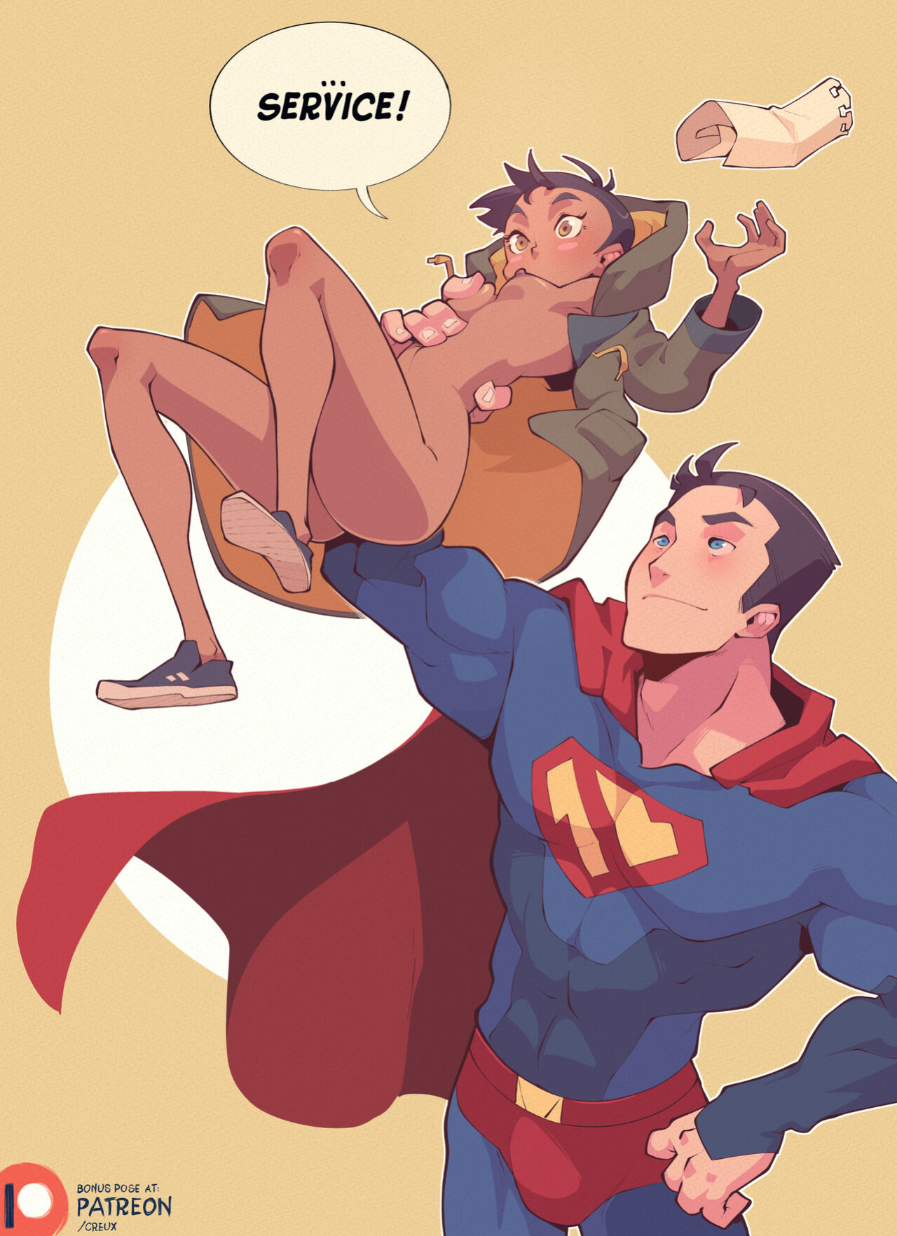 [Creux] Lois Lane Strip Game (My Adventures With Superman)
