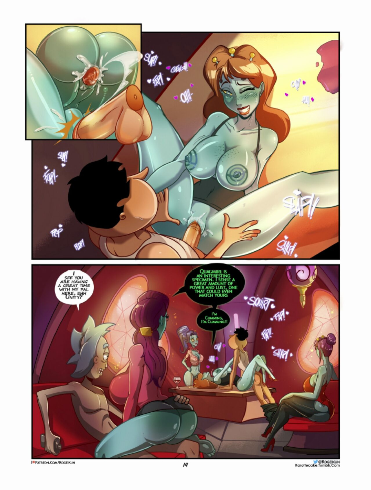[Kogeikun] Quagmire Into The Multiverse