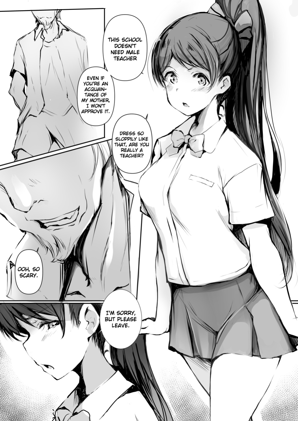 [Gyoukousyu (Gon., Kurosai)] ￮￮ is not Suitable here! (Love Live! Superstar!!) [Gagak_Ireng]