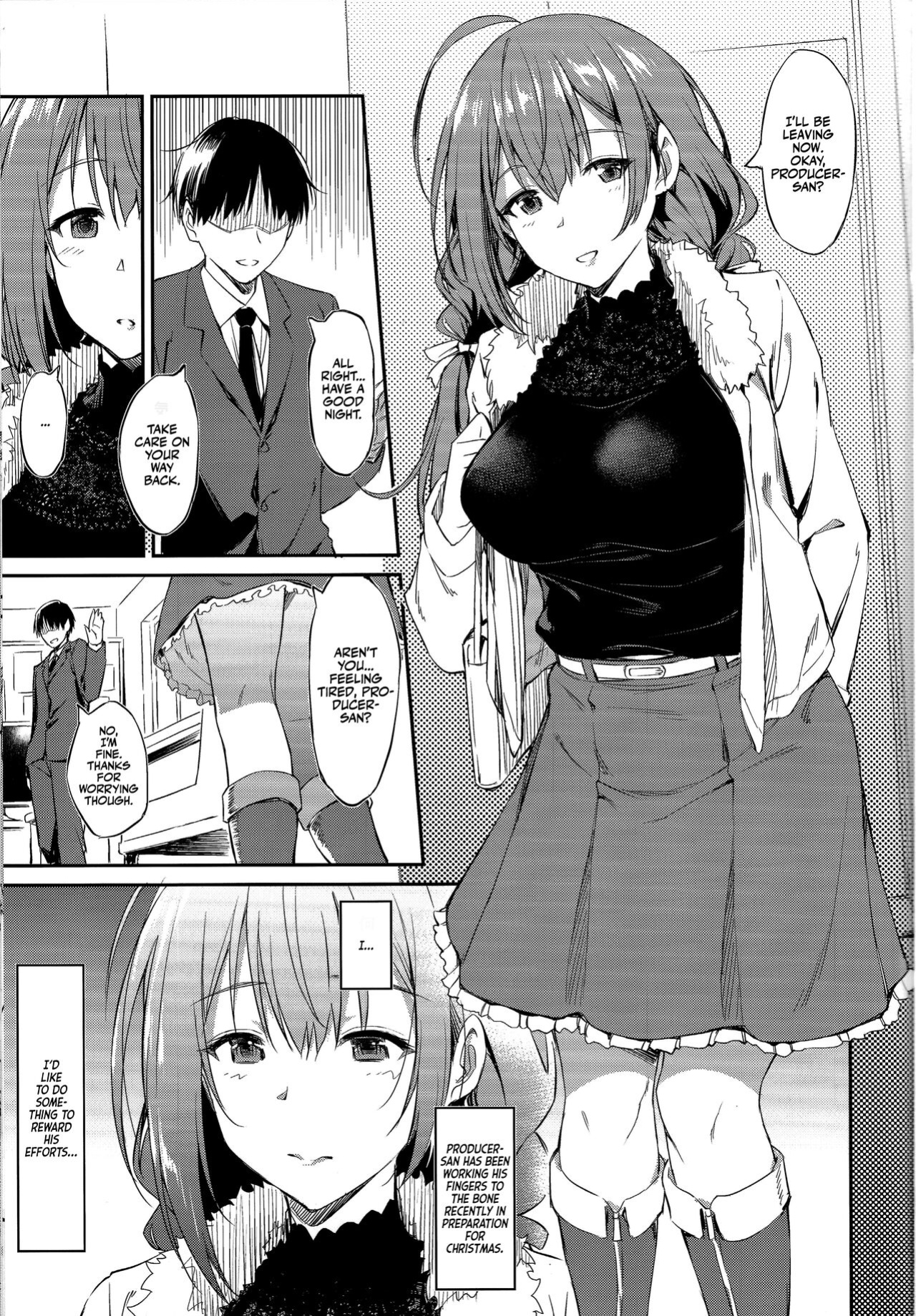 (2021-03 Akihabara Chou Doujinsai) [AERODOG (inu)] Chiyuki-san no Yasashii Shasei Kanri | Chiyuki-san's Lovely Sperm Management (THE iDOLM@STER: Shiny Colors) [Team Rabu2]