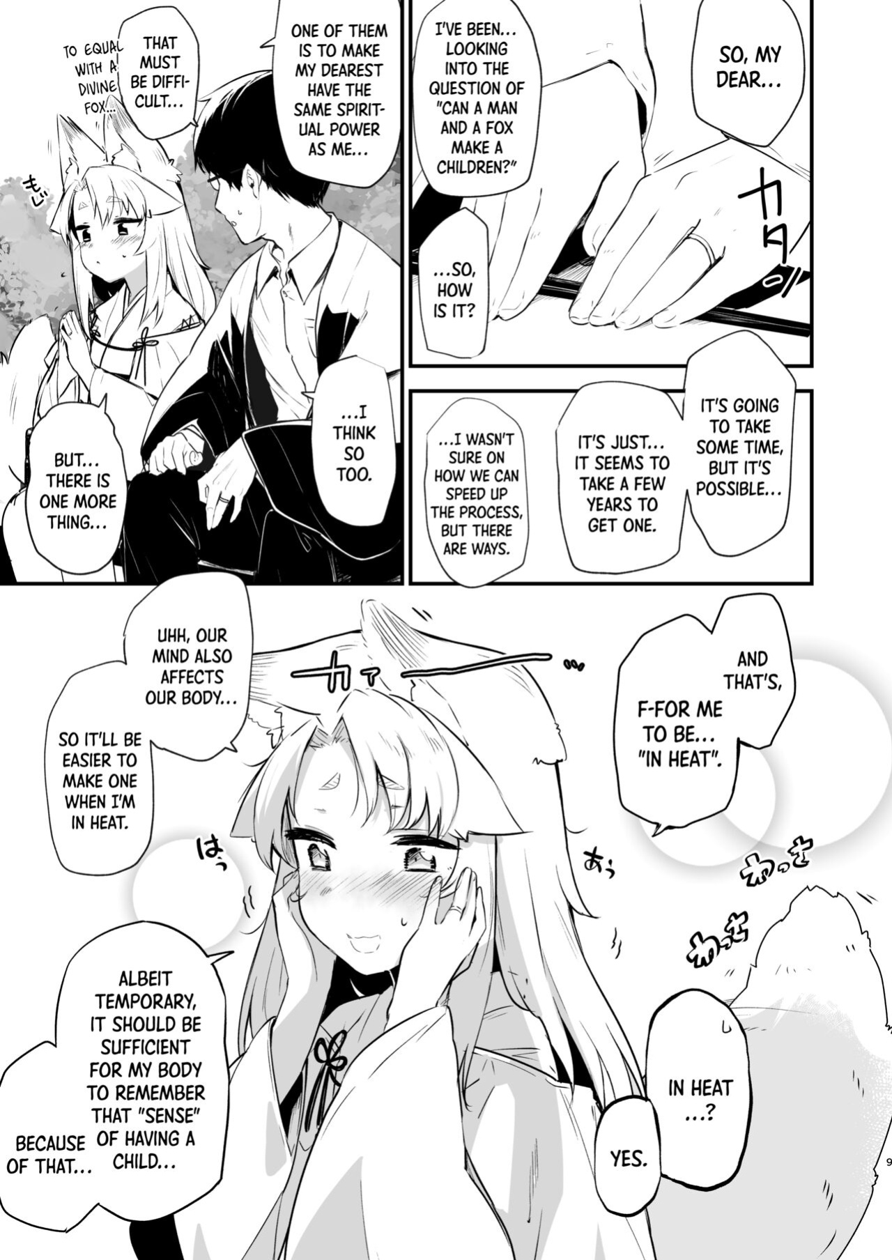 [Katamimi Headphone (Ariyoshi Gen)] Komagitsune no Yue | Yue the Guardian Fox [DKKMD Translations]