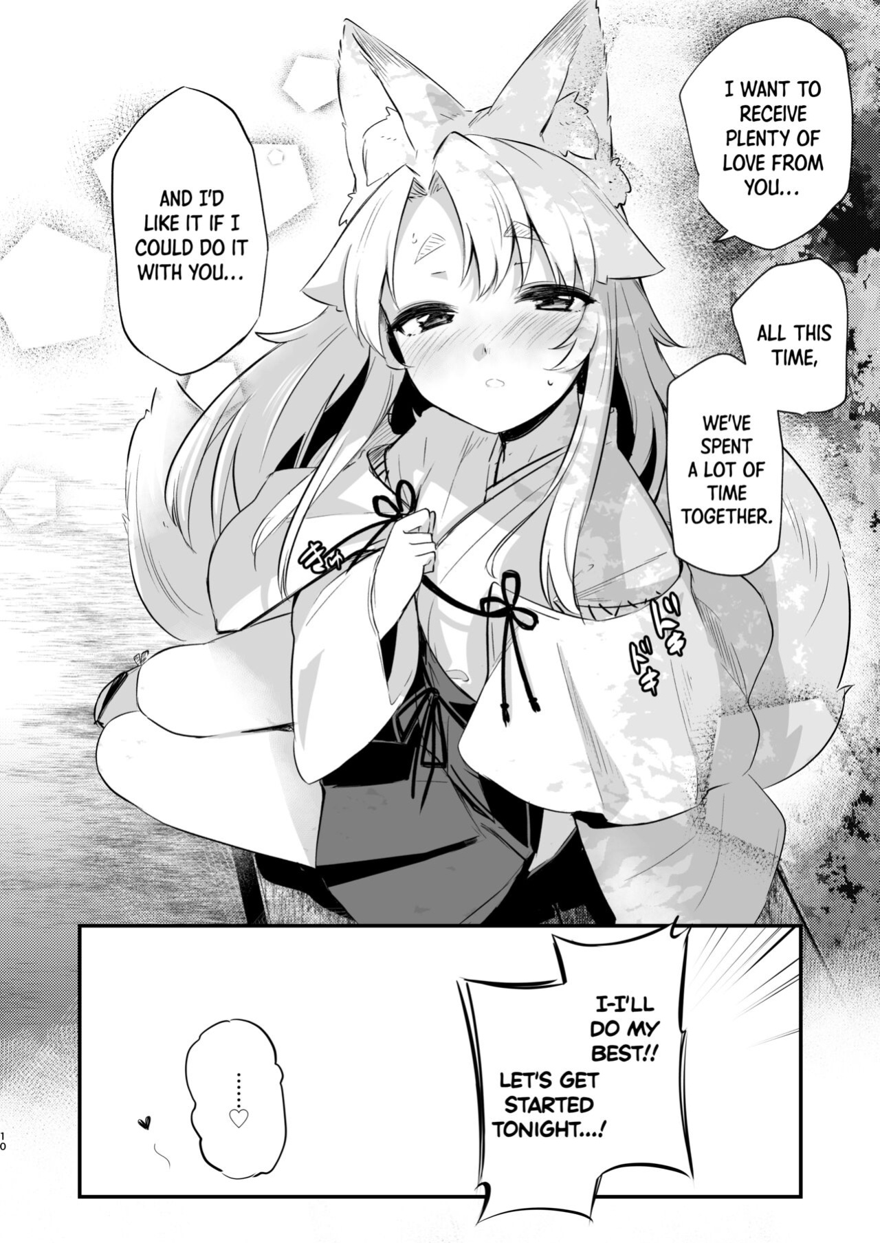 [Katamimi Headphone (Ariyoshi Gen)] Komagitsune no Yue | Yue the Guardian Fox [DKKMD Translations]