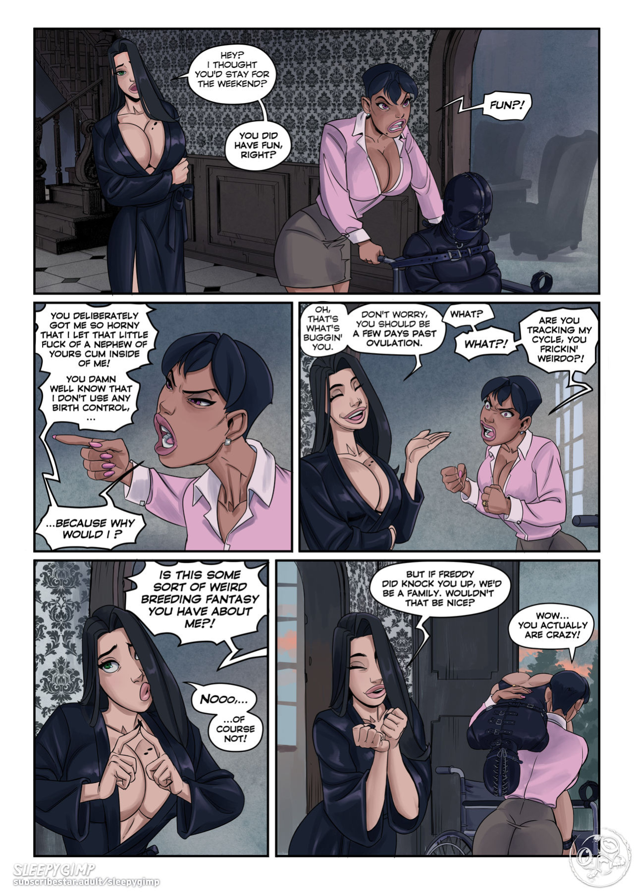 [SleepyGimp] Family Values 1 - 6