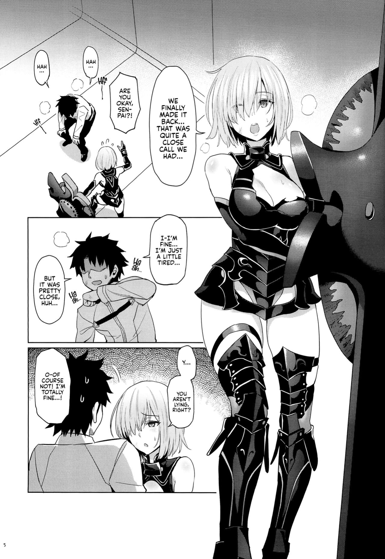 (C94) [COMEX (Zhen Lu)] Kouhai no Amai Ryouhou | My Kouhai's Lovey-Dovey Treatment (Fate Grand Order) [Kyuume + AJubbz]