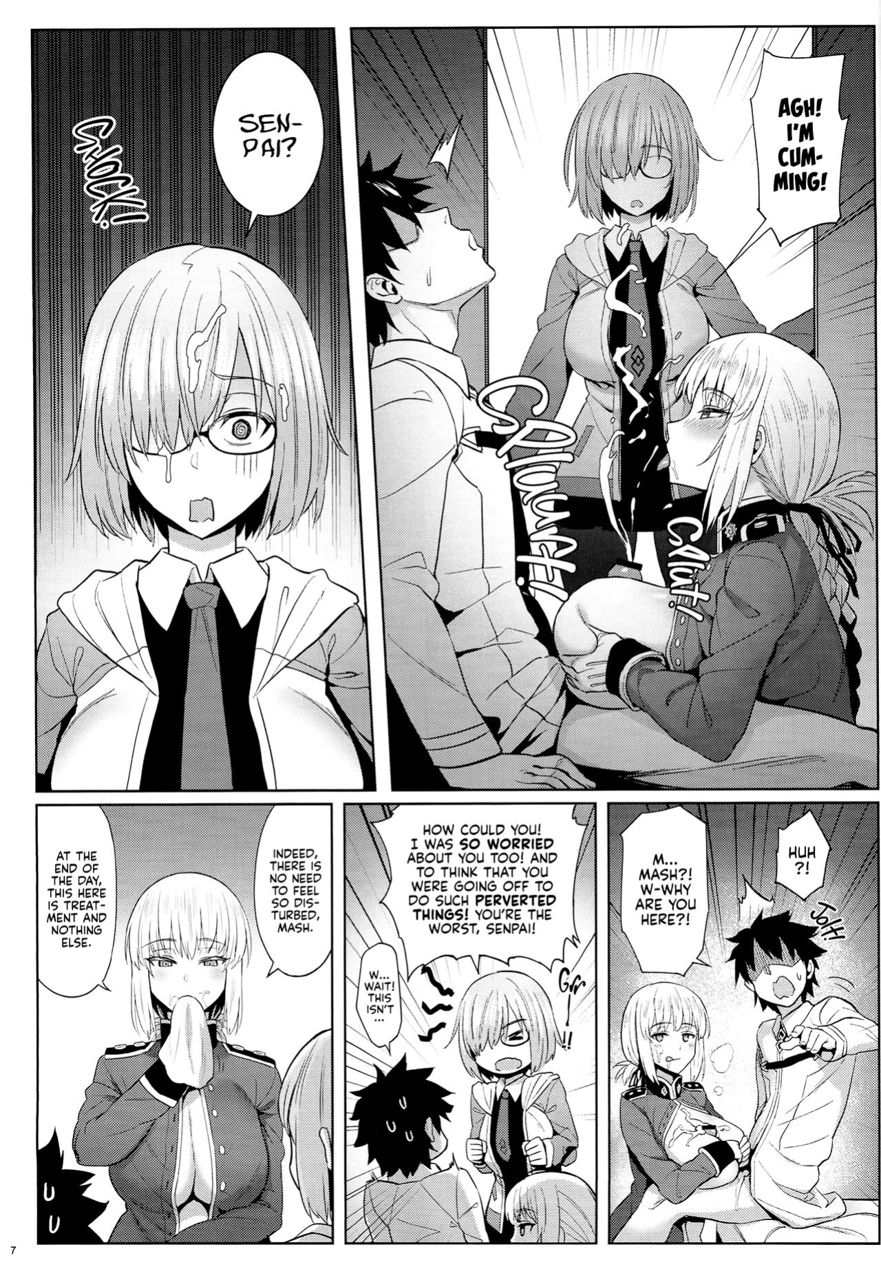 (C94) [COMEX (Zhen Lu)] Kouhai no Amai Ryouhou | My Kouhai's Lovey-Dovey Treatment (Fate Grand Order) [Kyuume + AJubbz]
