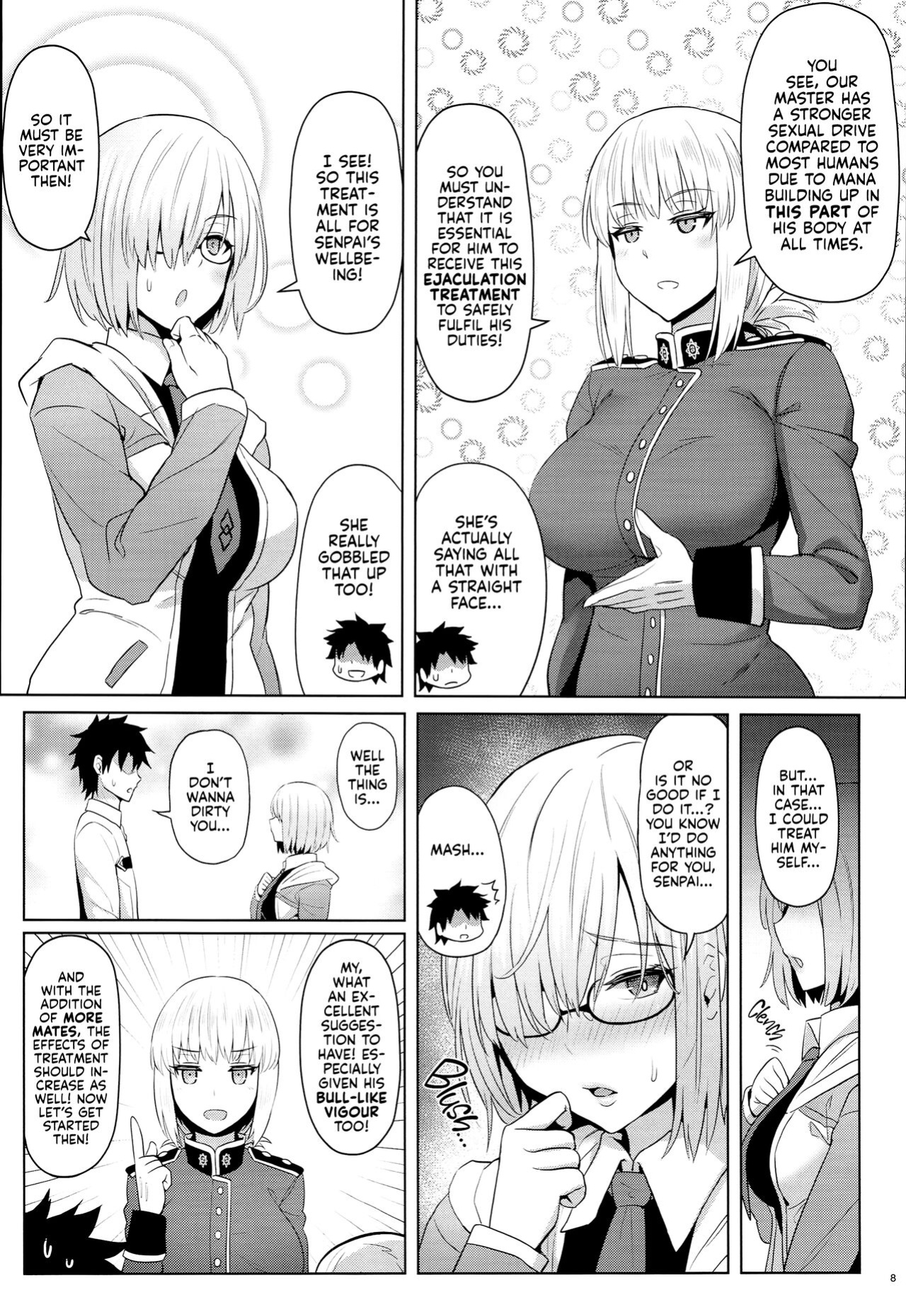 (C94) [COMEX (Zhen Lu)] Kouhai no Amai Ryouhou | My Kouhai's Lovey-Dovey Treatment (Fate Grand Order) [Kyuume + AJubbz]