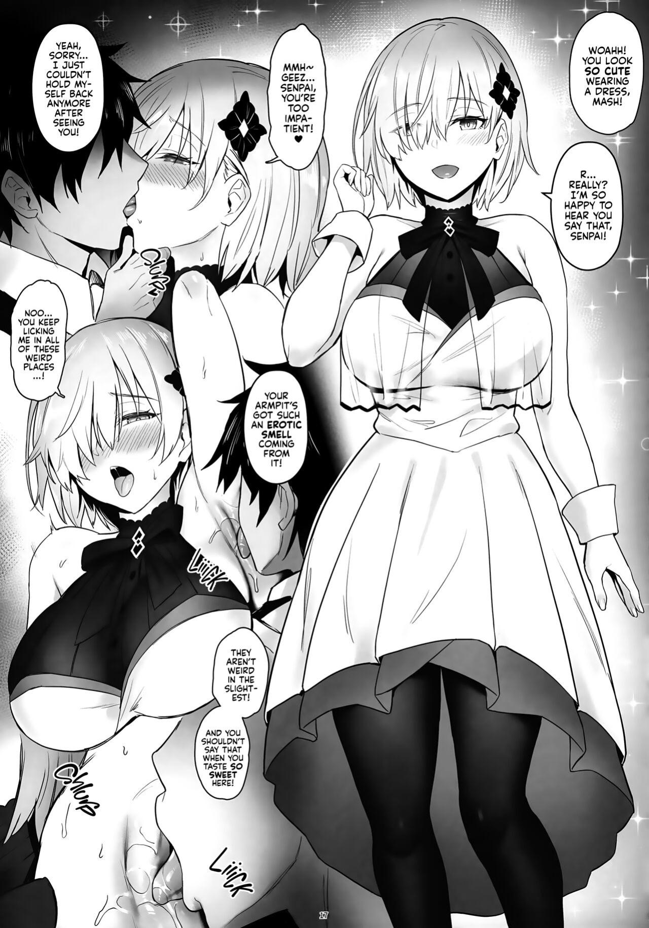 (C101) [COMEX (Zhen Lu)] Kyou no Chaldea mo Ecchi na Funiki ga Afureru | Love is in the Air at Chaldea Once Again! (Fate/Grand Order) [Kyuume + AJubbz]