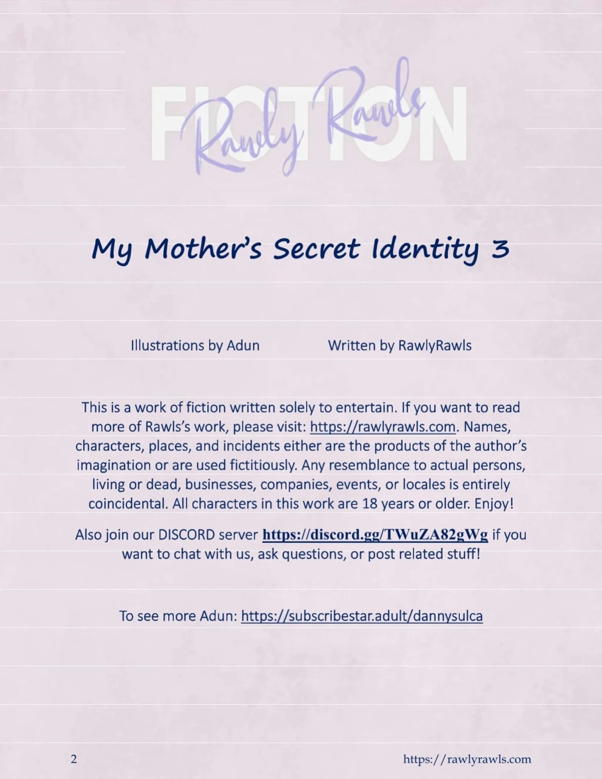 My Mother's Secret Identity [Adun | Danny Sulca , RawlyRawls] - 3