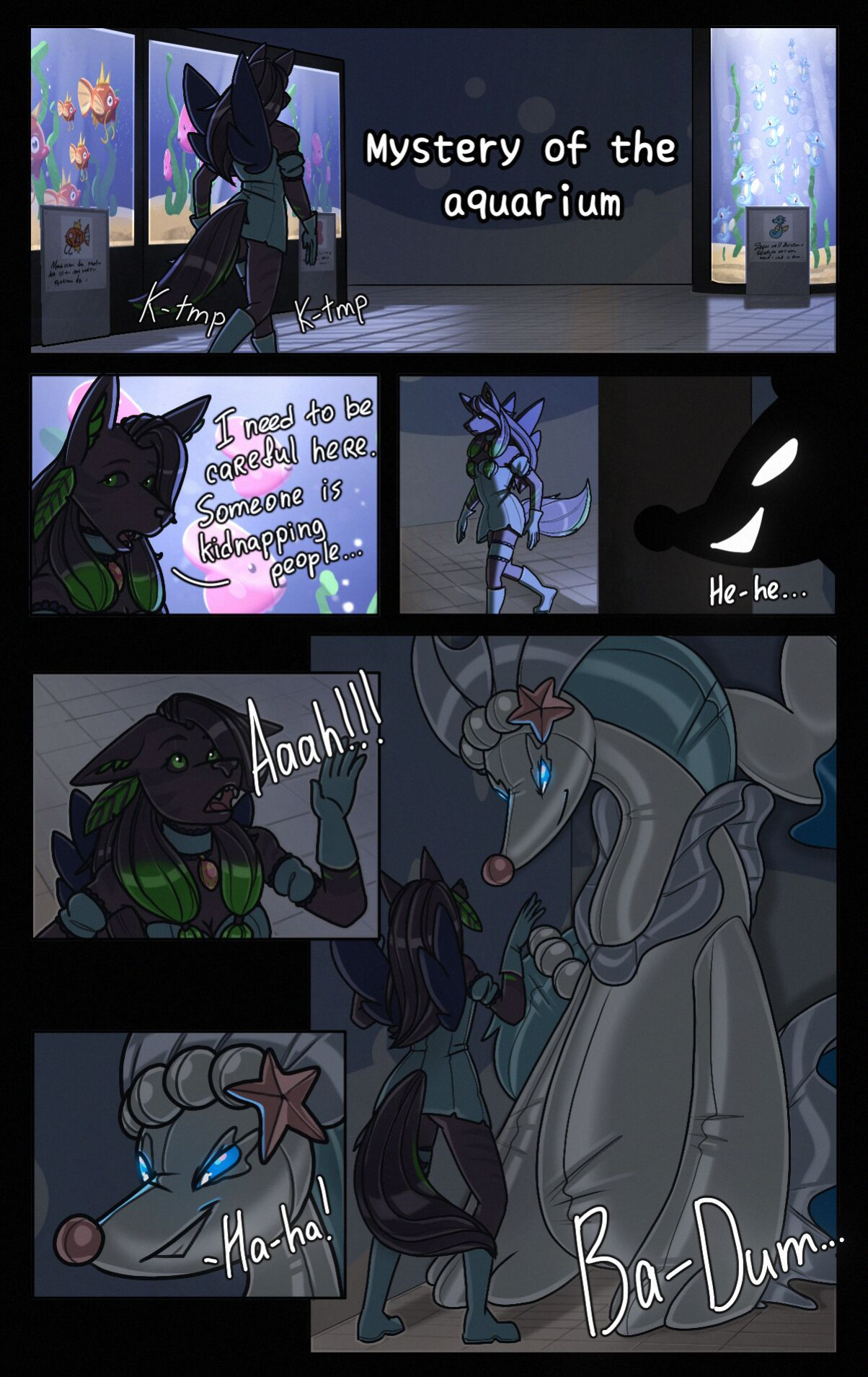 [Xestyus] Mystery of the aquarium (Pokemon)